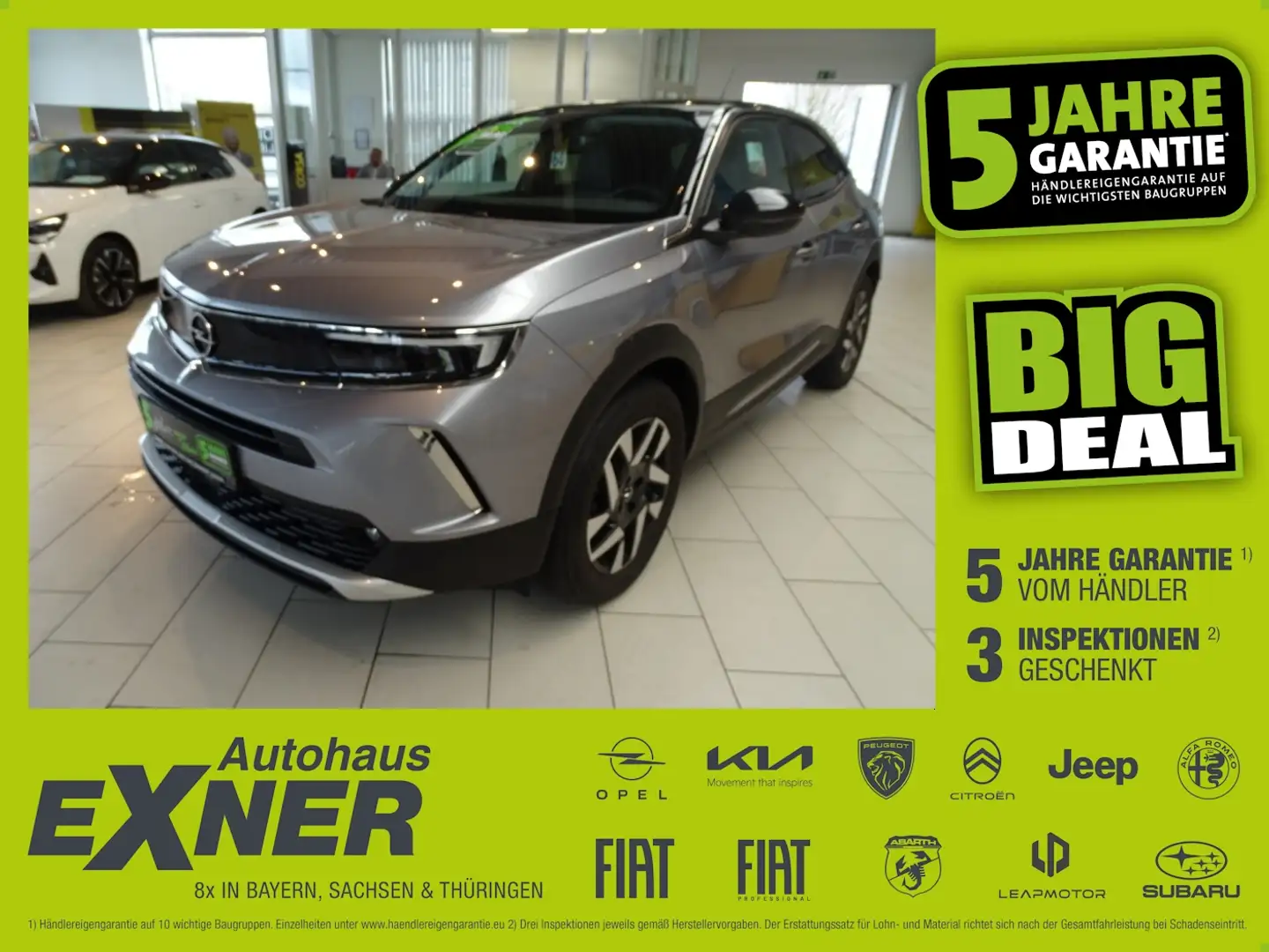Opel Mokka-E ELEGANCE - 50kWh *11kW On-Board-Charger Grau - 1