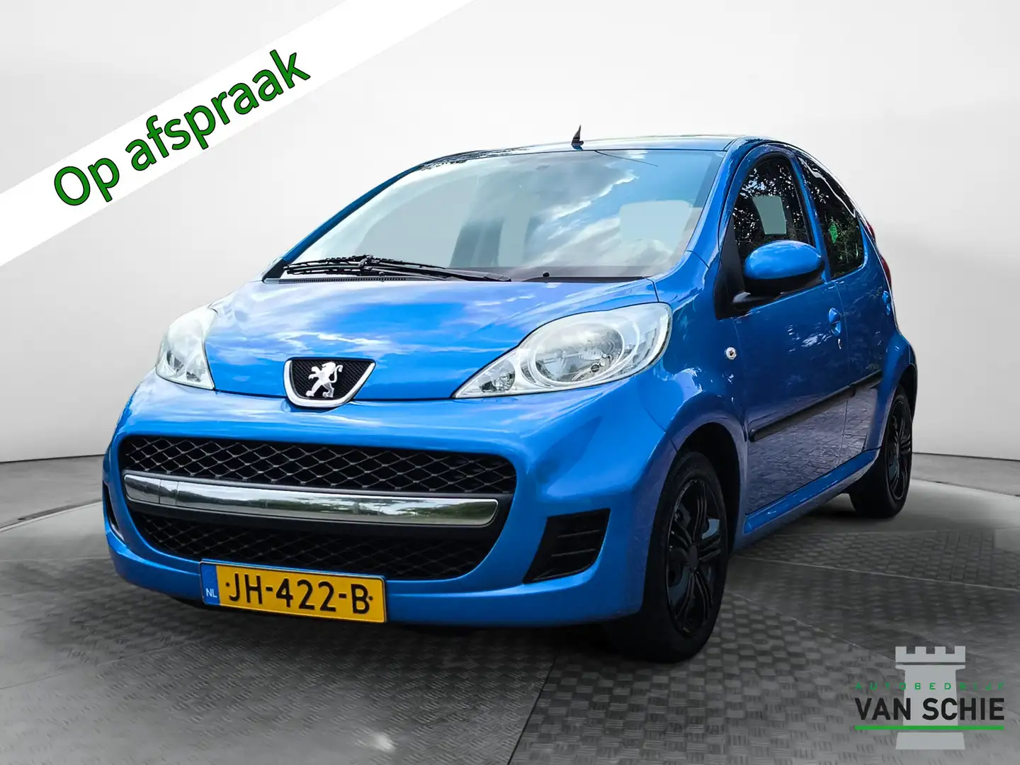 Peugeot 107 1.0-12V XR (68PK), BOVAG-Garantie, Airco, Elek.-Ra Blauw - 1