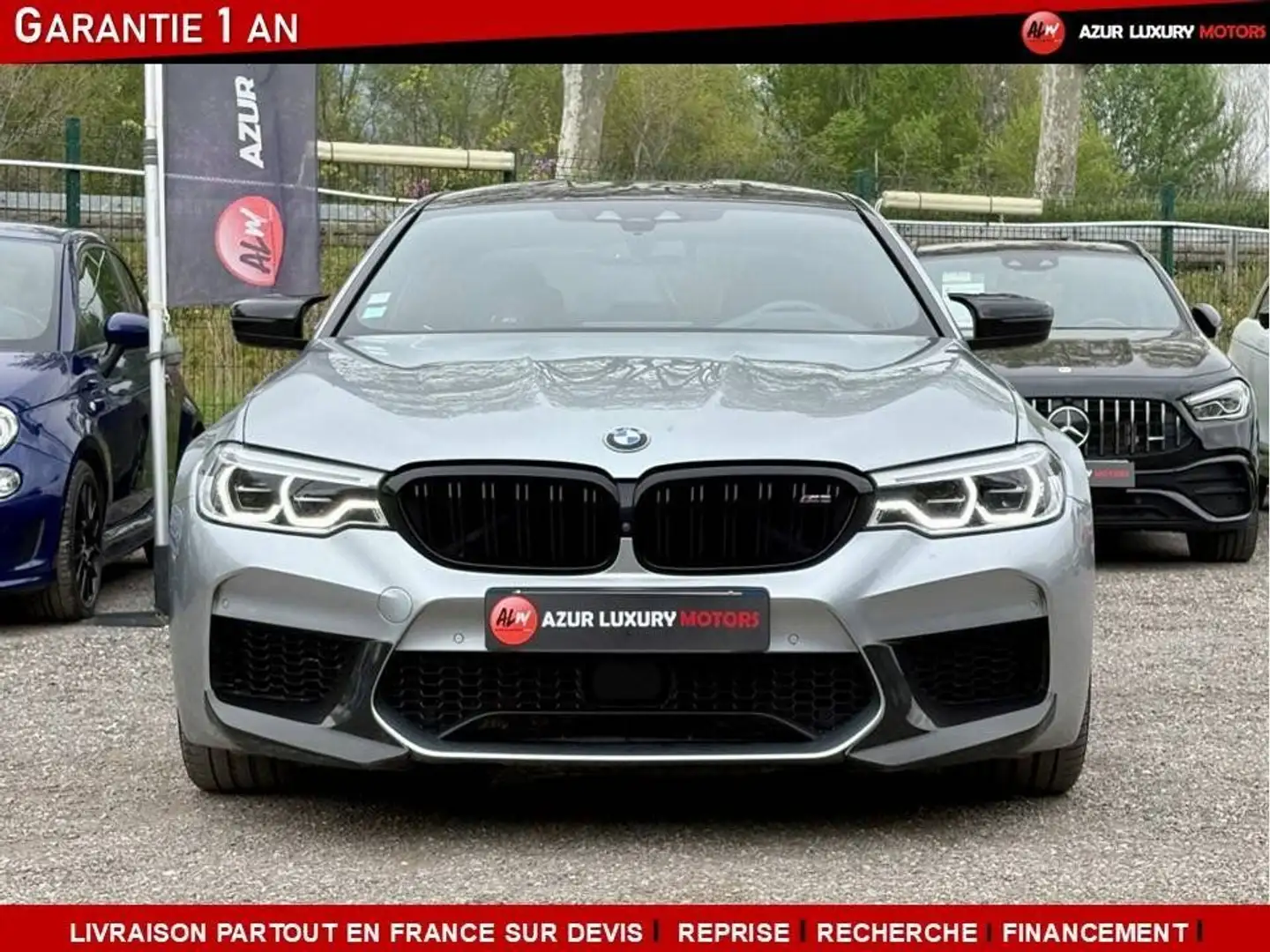 BMW M5 F90 COMPETITION 625 BVA8 siva - 2