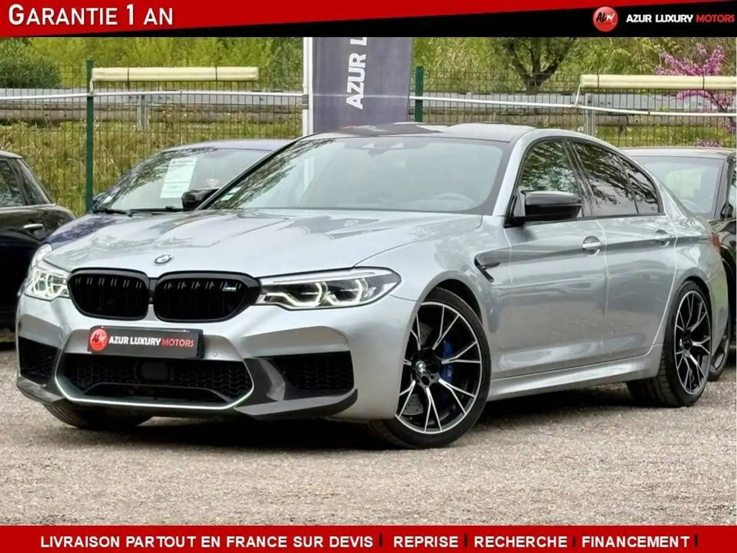 BMW M5 F90 COMPETITION 625 BVA8 siva - 1
