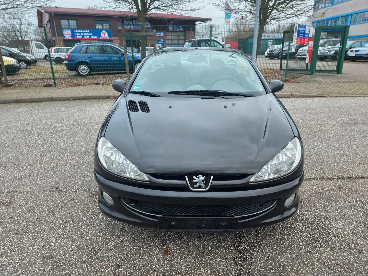Peugeot 206 Cabriolet CC Filou-TÜV NEU Schwarz - 2