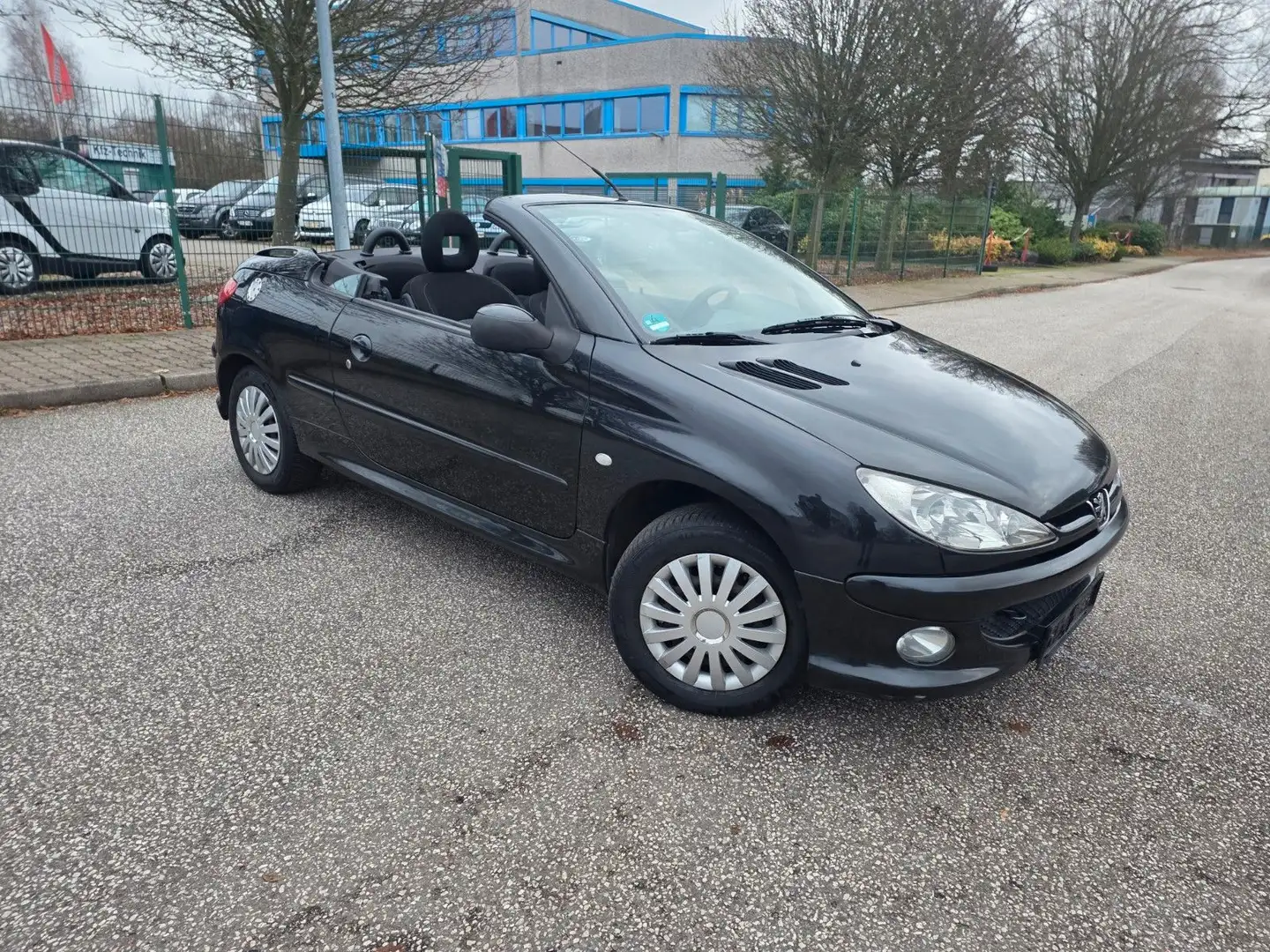 Peugeot 206 Cabriolet CC Filou-TÜV NEU Schwarz - 1
