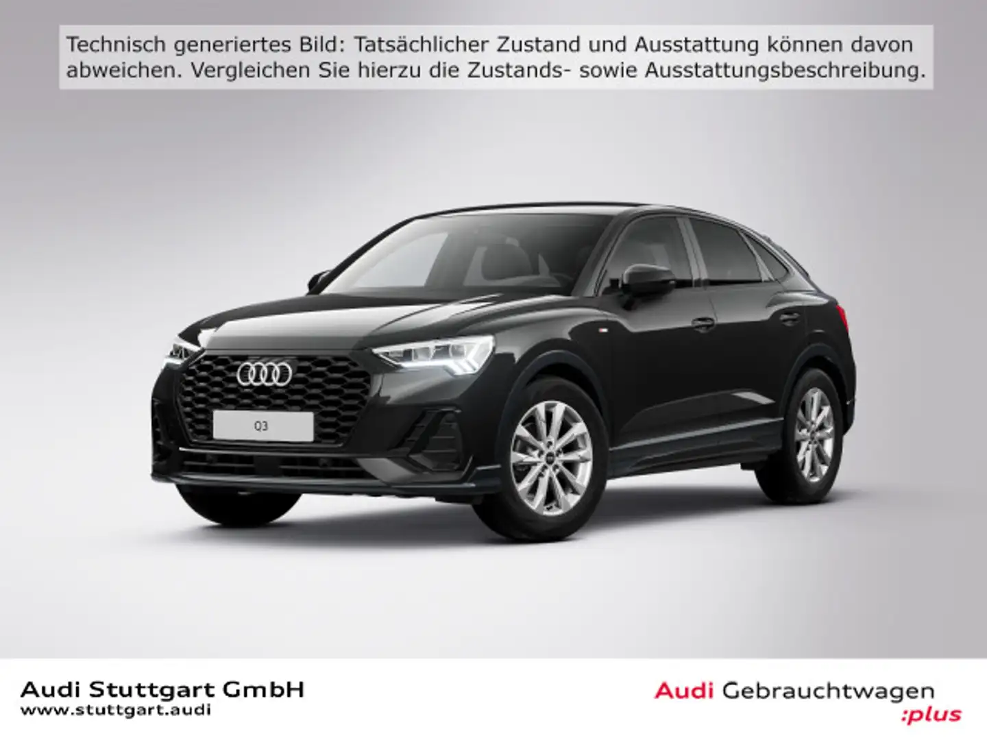 Audi Q3 S line 35 TFSI S Tronic Schwarz - 1