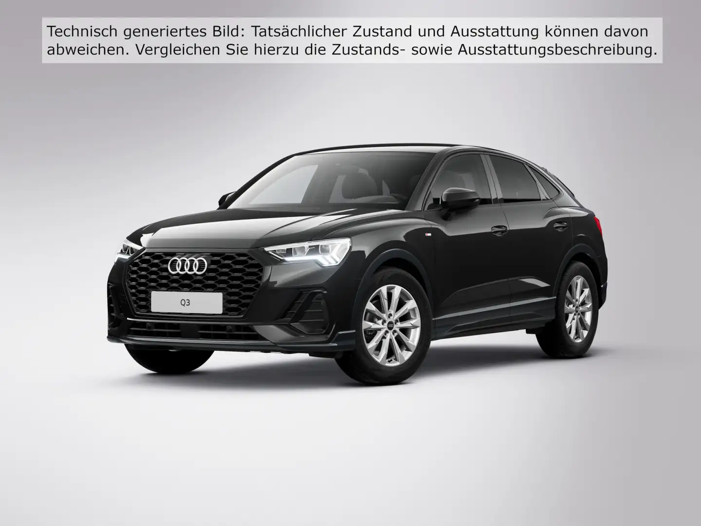 Audi Q3 S line 35 TFSI S Tronic Schwarz - 2