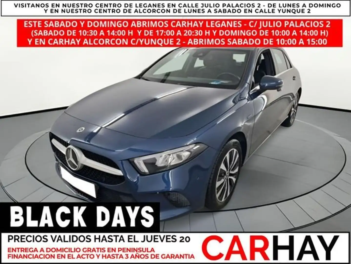 Mercedes-Benz A 250 1.3 E DCT Advantage Blauw - 1