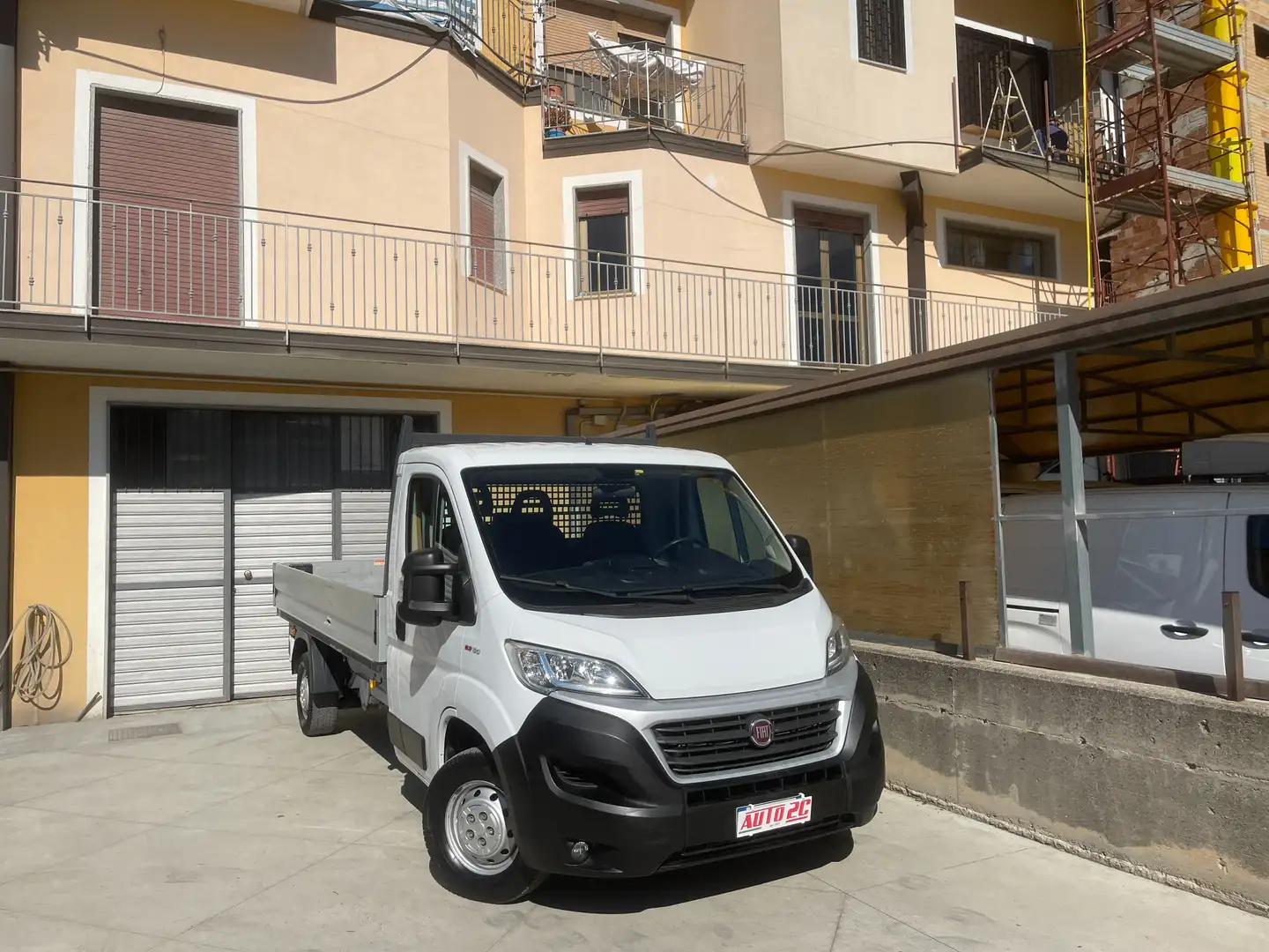 Fiat Ducato 35 2.3 MJT 130CV Cabina Maxi CASSONE 15Q Blanc - 1
