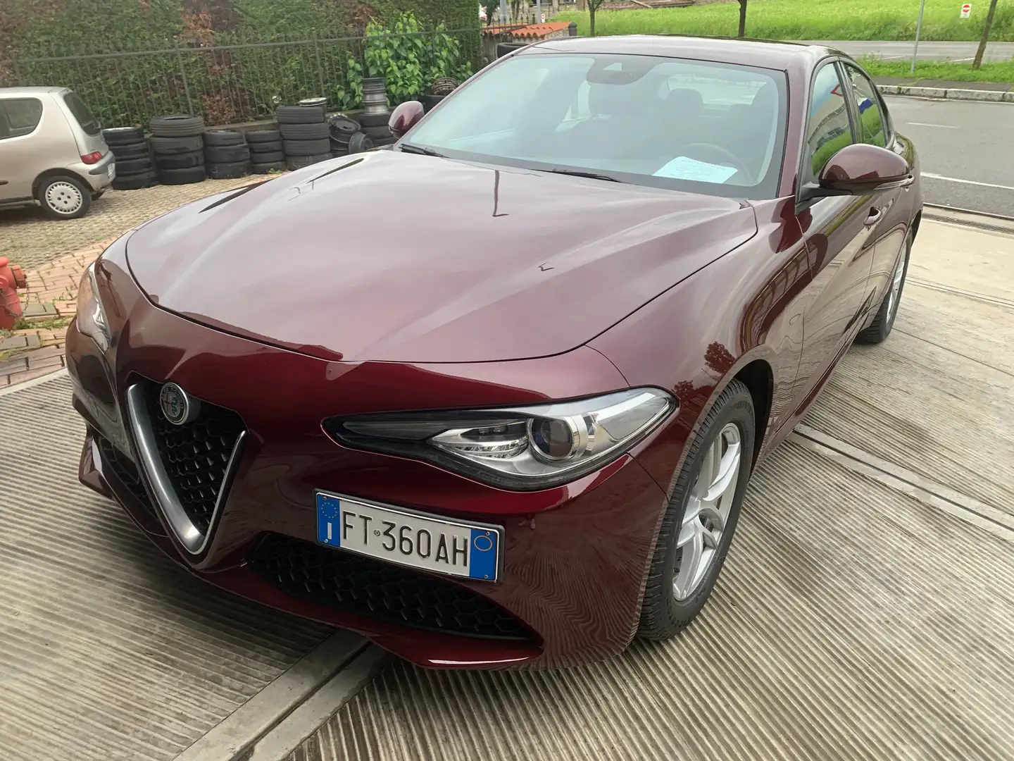 Alfa Romeo Giulia 2200 TD 150CV AT8 CAMBIO AUTOMATICO Rosso - 2