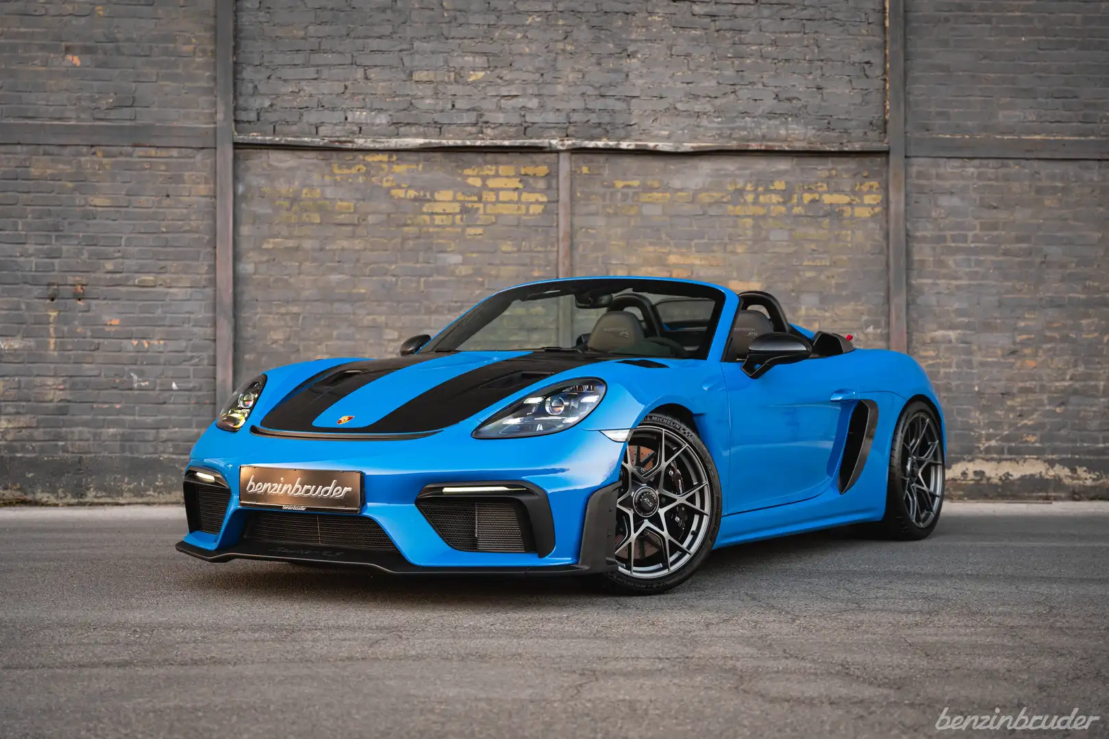 Porsche 718 Spyder Spyder RS *WEISSACH*SHARKBLUE*PCCB*LIFT*MWST-AUSW* Blau - 1