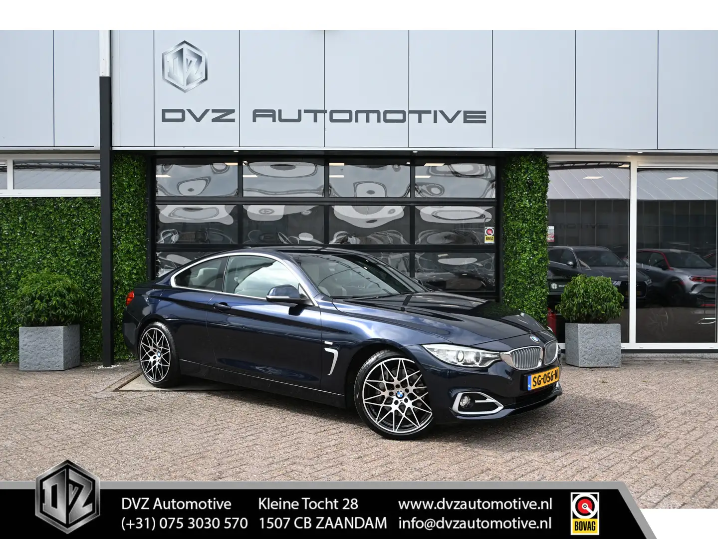 BMW 435 4-serie Coupé 435i High Executive M-Sport | 306 PK Niebieski - 1