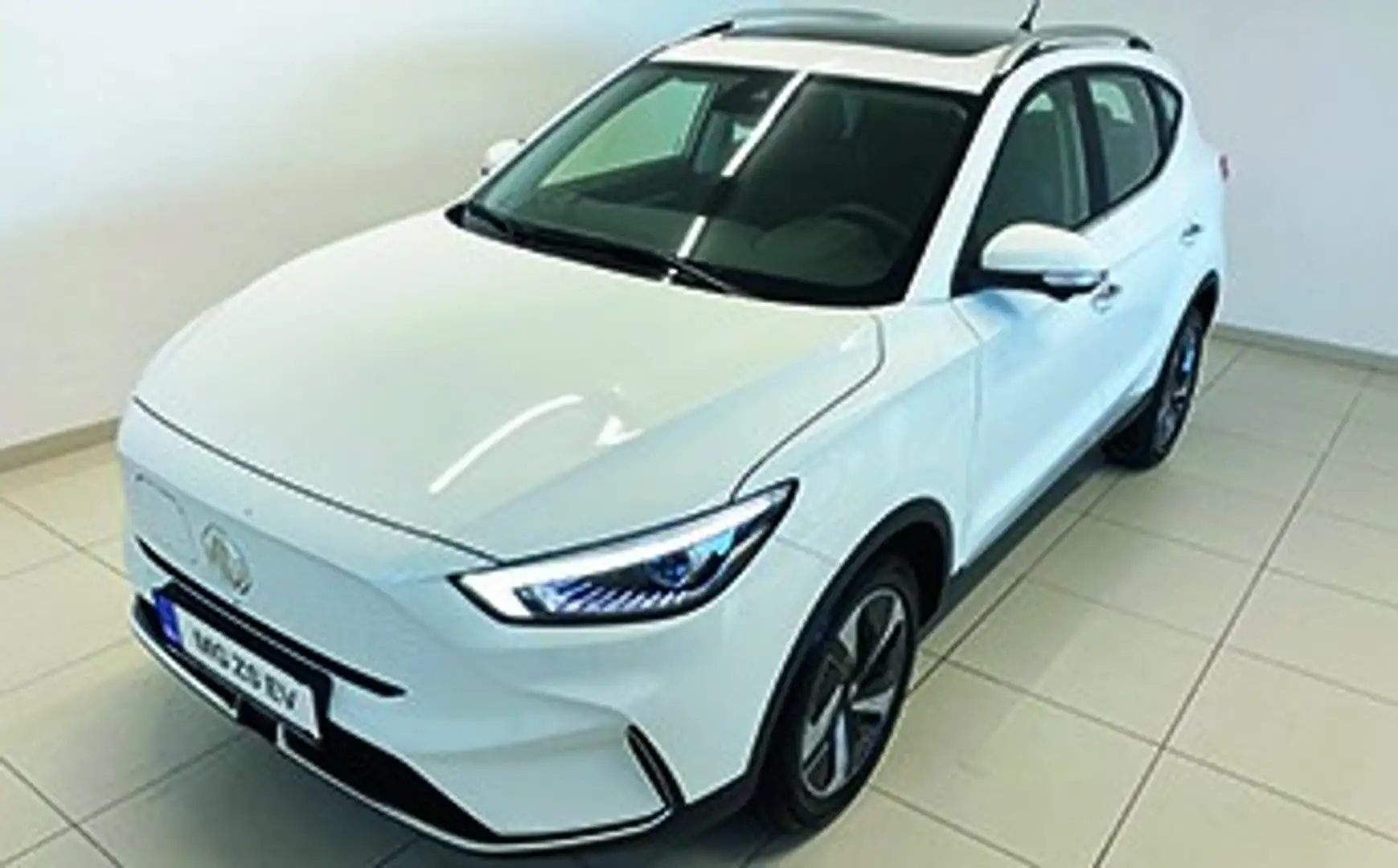 MG ZS EV Luxury 70 kWh Maximal Reichweite Wit - 2