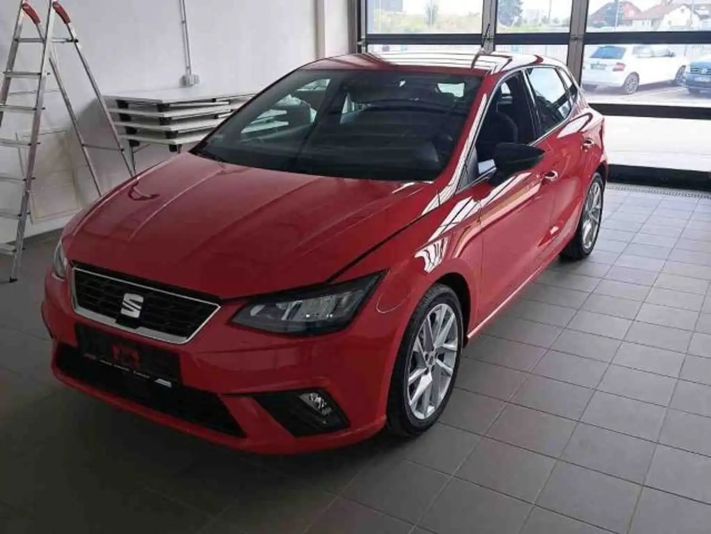 SEAT Ibiza 1.0TSI FR-LINE LED+NAV+APP+GRA+SHZ+NSW+MFL Rot - 2