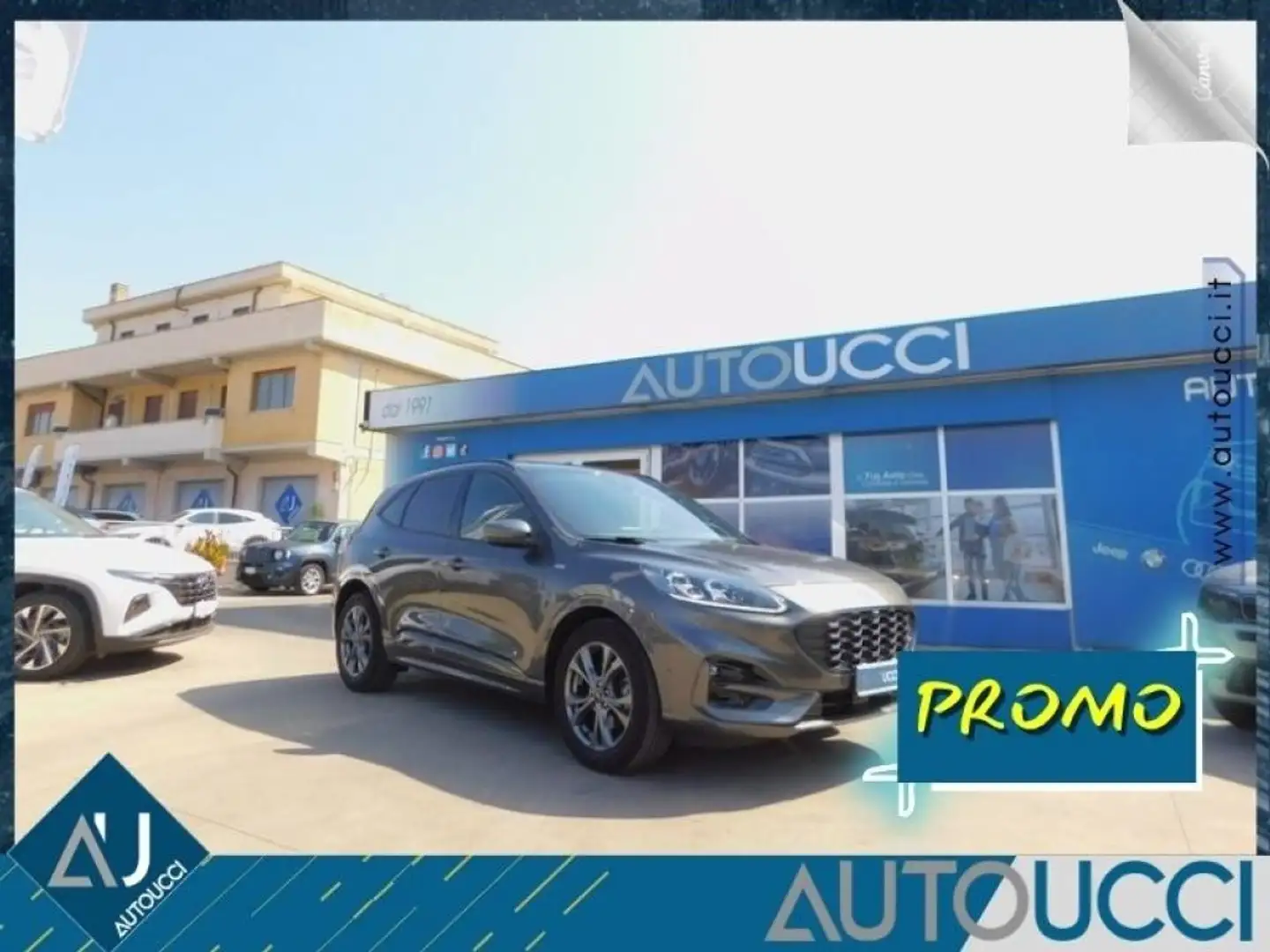Ford Kuga 1.5 EcoBlue 120 CV aut. 2WD ST-Line X Grigio - 1