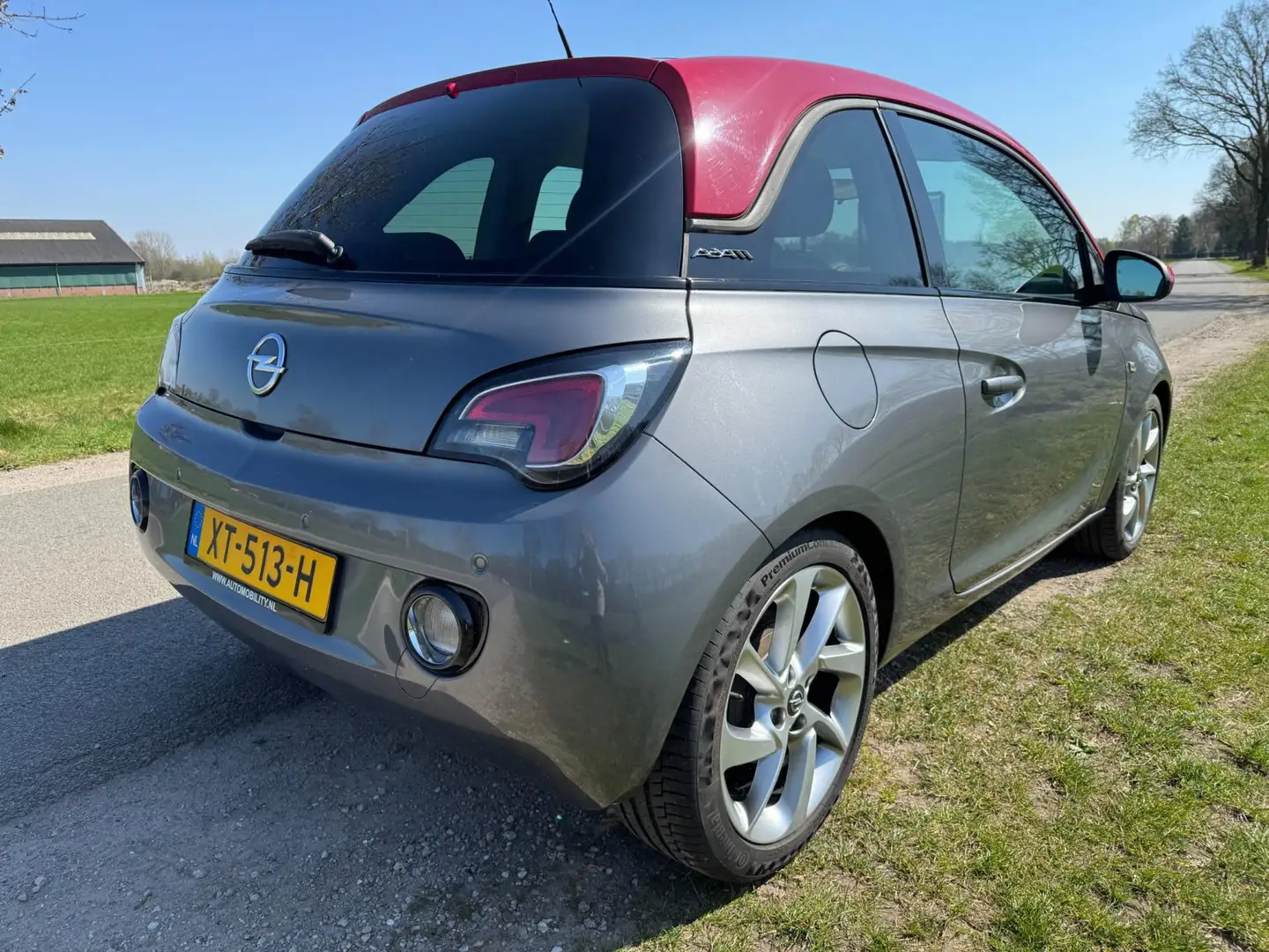 Opel Adam 1.0 Turbo Jam Favourite met AppleCarPlay/AndroidAu Gris - 2