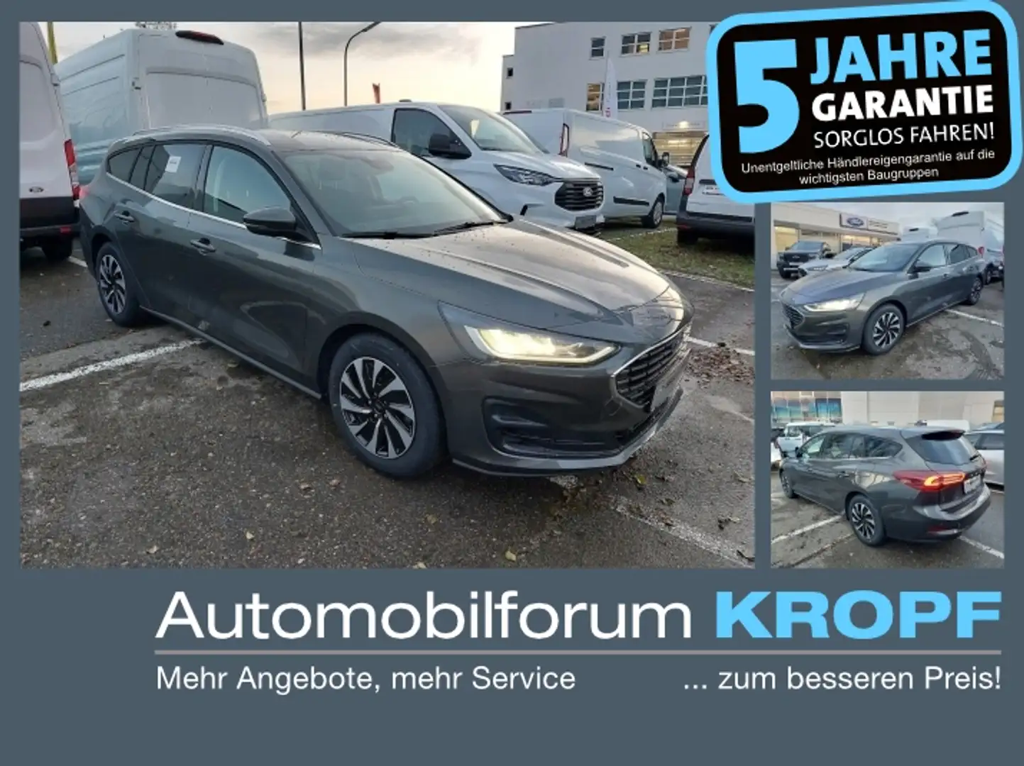 Ford Focus Turnier ST-Line 1.0 Mild-Hybrid LED*B&O*NAV*CAM* Gris - 1