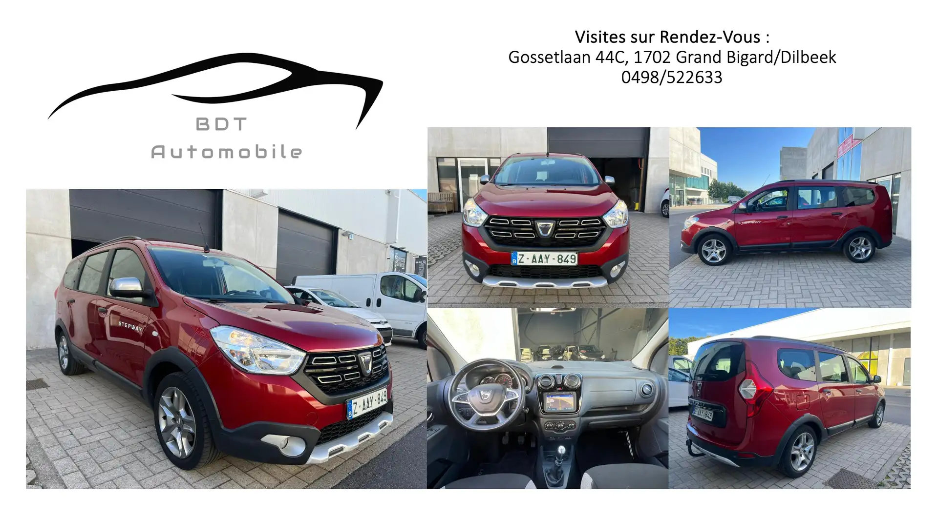 Dacia Lodgy Stepway 1.3 TCe 7pl ***SOUS OPTION-RESERVEE*** - 1