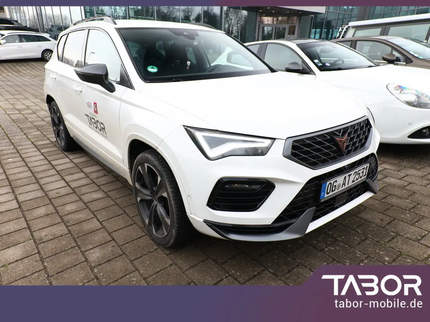 CUPRA Ateca 2.0 TSI 300 DSG 4Drive LED Nav Kam 19Z NSW Weiß - 2