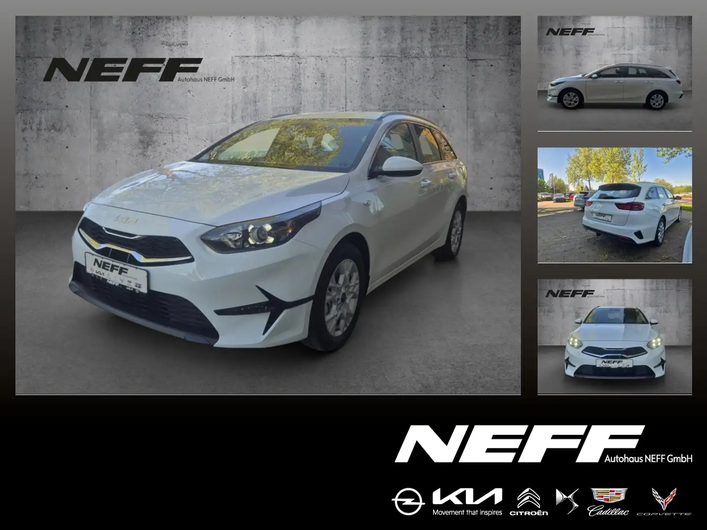 Kia Ceed SW / cee'd SW Ceed Sportswagon 1.5 T-GDI Vision ACC Navi FLA Weiß - 1