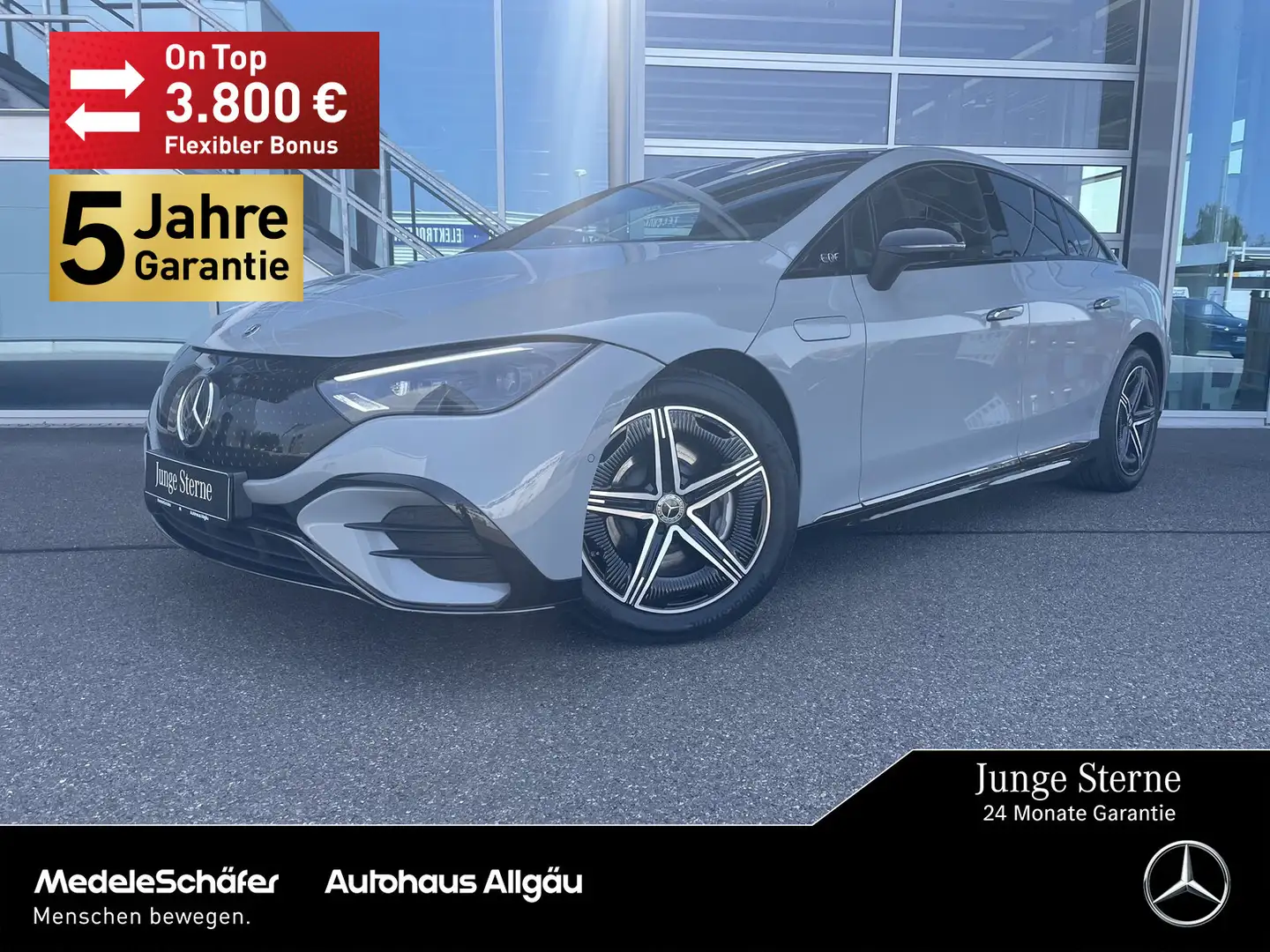 Mercedes-Benz EQE 500 EQE 500 4M AMG Airmatic Sitzklima HYPER NP120 LED Grau - 1