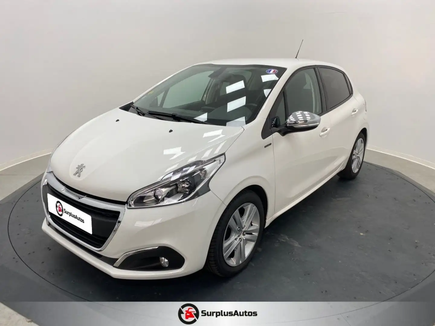 Peugeot 208 BLUEHDI 100 S&S Signature Blanc - 1