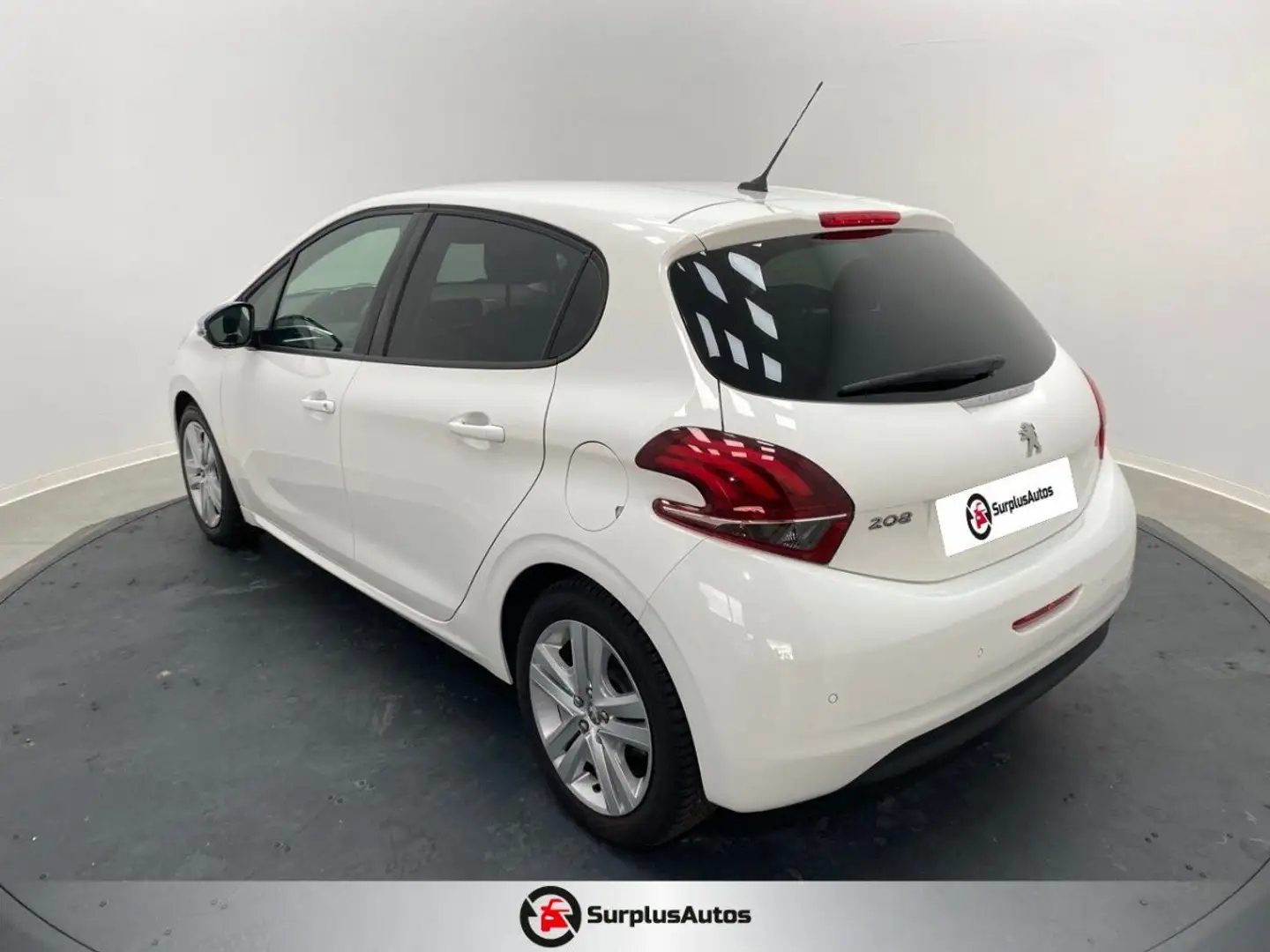 Peugeot 208 BLUEHDI 100 S&S Signature Blanc - 2