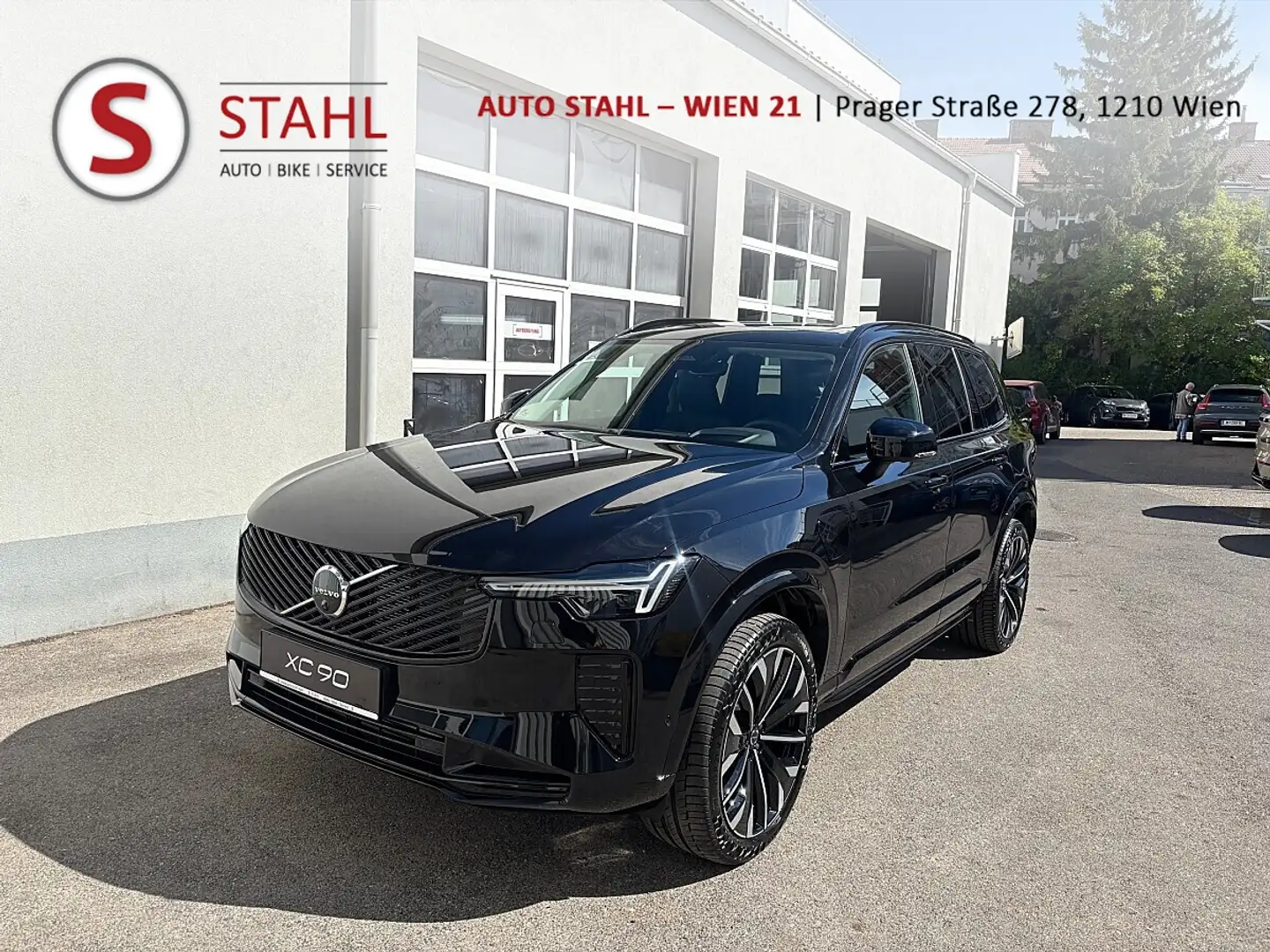 Volvo XC90 T8 AWD PHEV 18,8kWh Plus Dark Onyx Black als 4L... Schwarz - 1