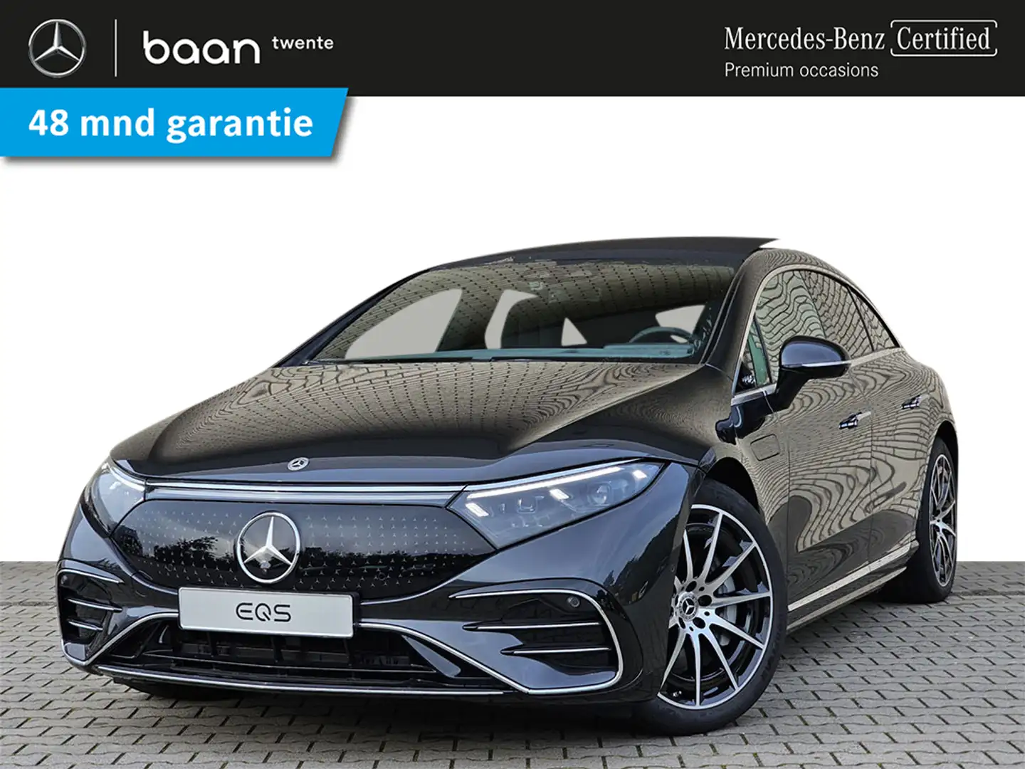 Mercedes-Benz EQS 450+ AMG Line 108 kWh l Carplay l Achteras besturi Grijs - 1