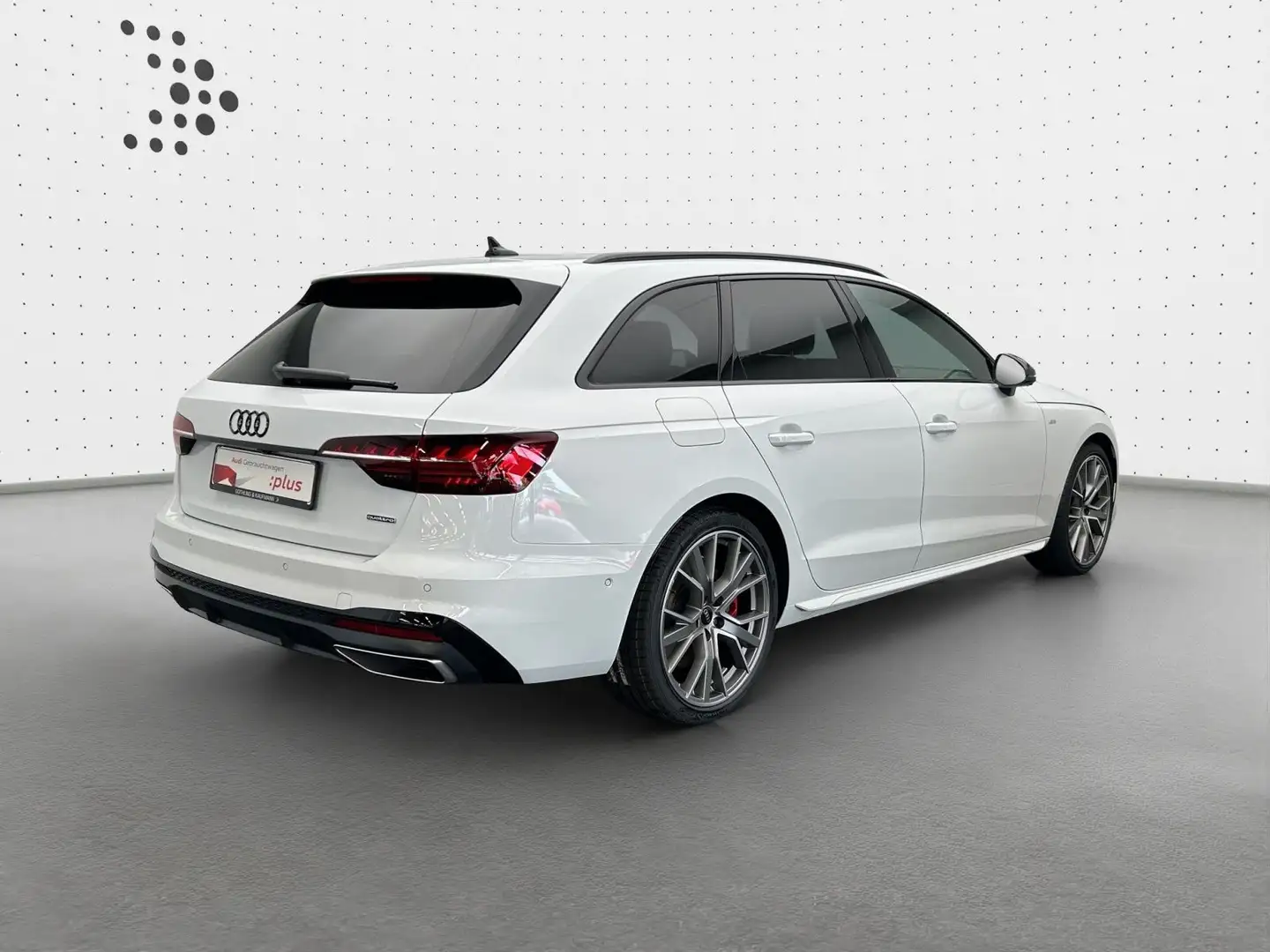 Audi A4 45 TFSI qu 2x S line S tro*B&O*HUD*Pano Weiß - 2