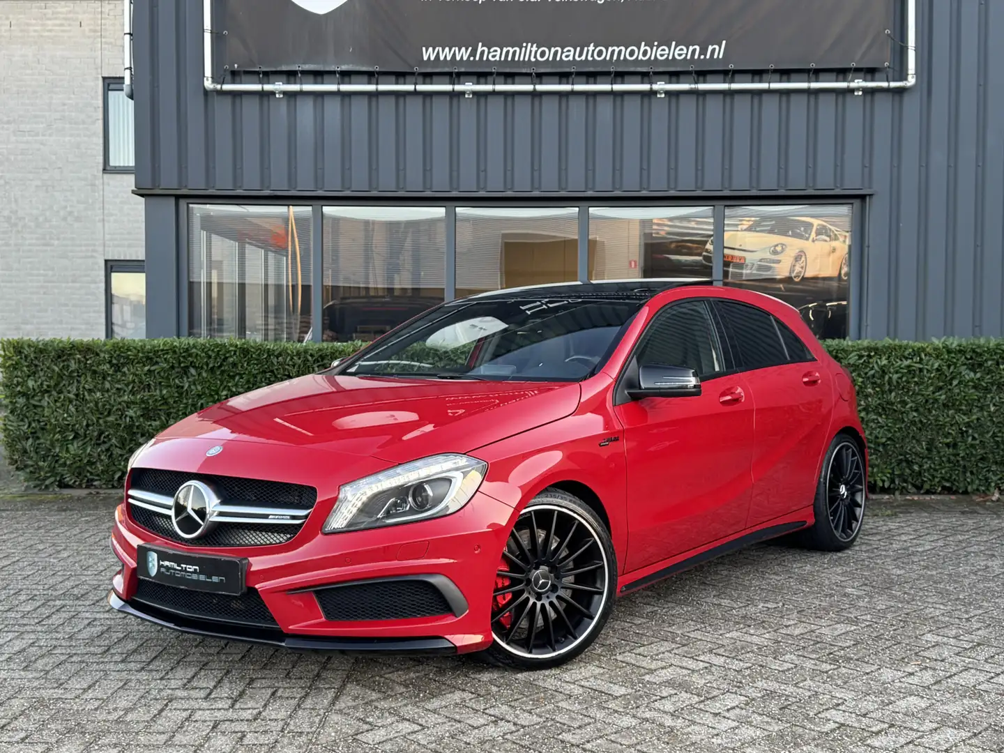 Mercedes-Benz A 45 AMG A45 361pk 4Matic Schaalstoelen Panoramadak 118dkm! Rouge - 1