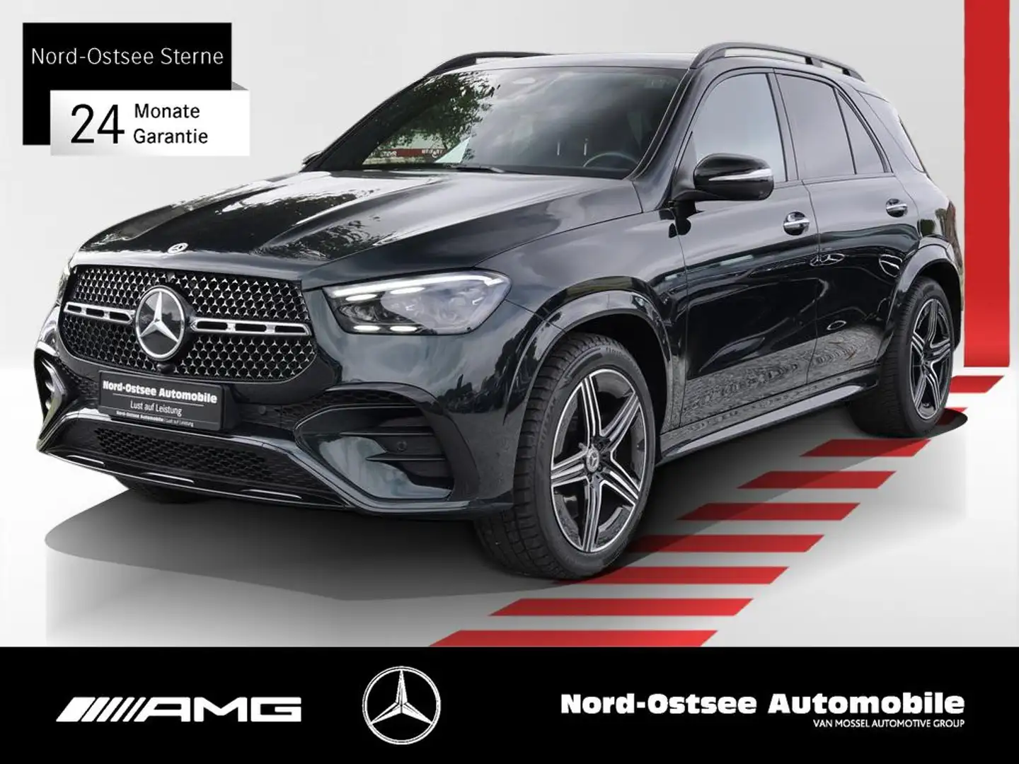 Mercedes-Benz GLE 450 d 4M AMG AHK PANO BURMESTER NIGHT Vert - 1