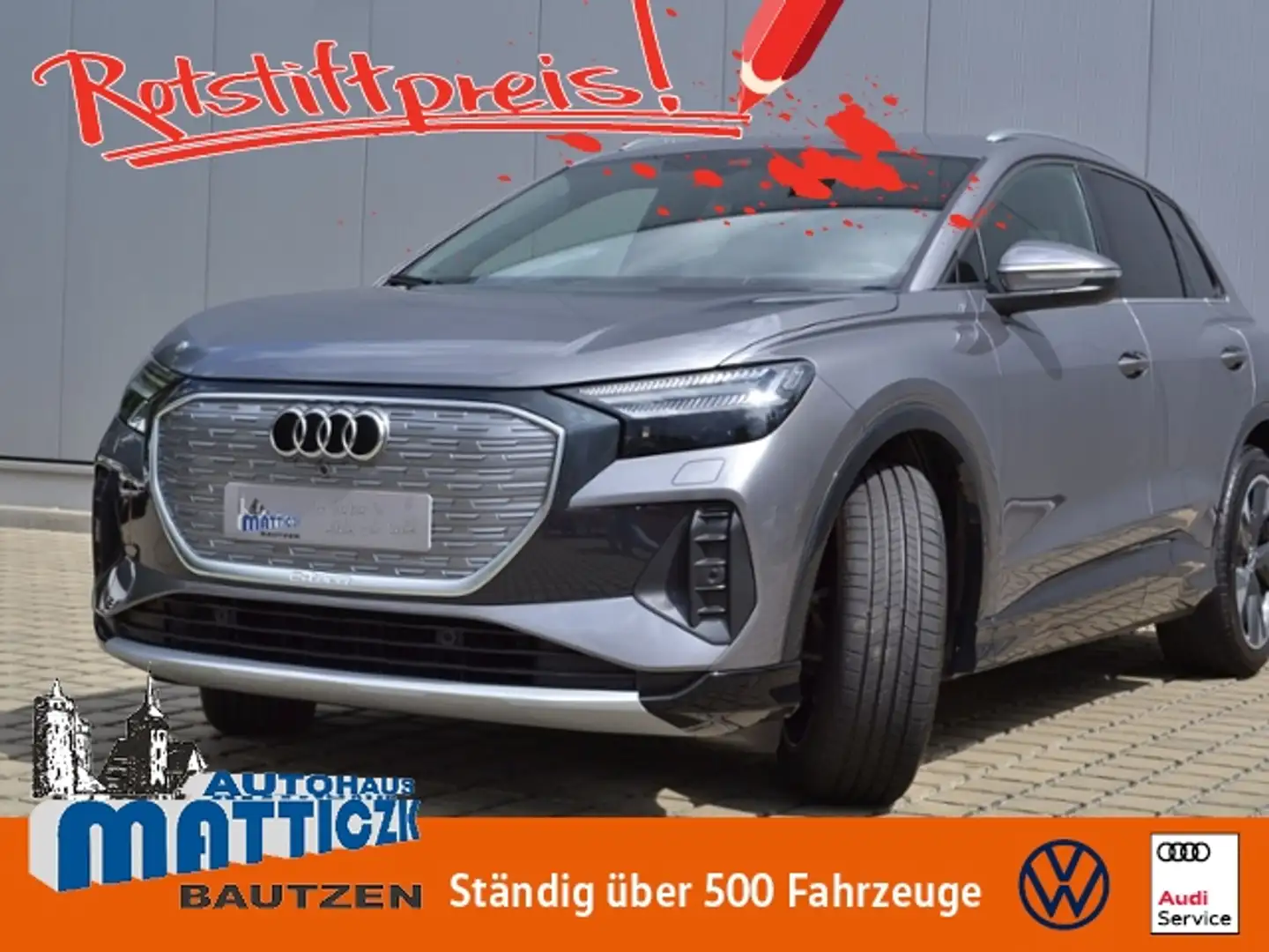 Audi Q4 e-tron 35 Advanced MATRIX/DYNAMIK+INTERIEUR+ASSISTENZ/20 Grau - 1