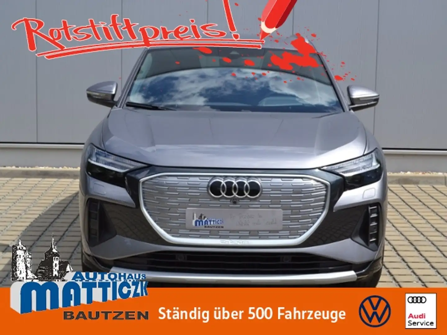 Audi Q4 e-tron 35 Advanced MATRIX/DYNAMIK+INTERIEUR+ASSISTENZ/20 Grau - 1