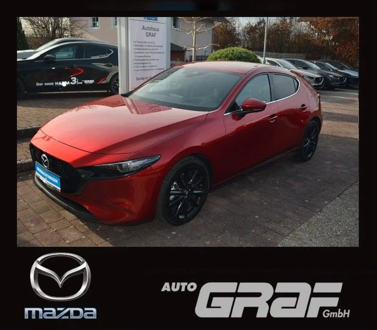 Mazda 3 SELECTION DESIGN & PREMIUM PAKET Rot - 1