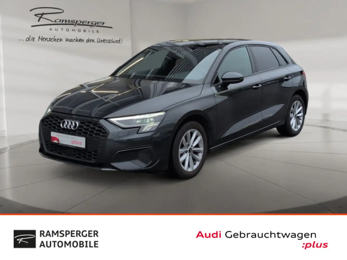 Audi A3 35 TFSI S line LED ACC Pano Stdhz Schwarz - 1