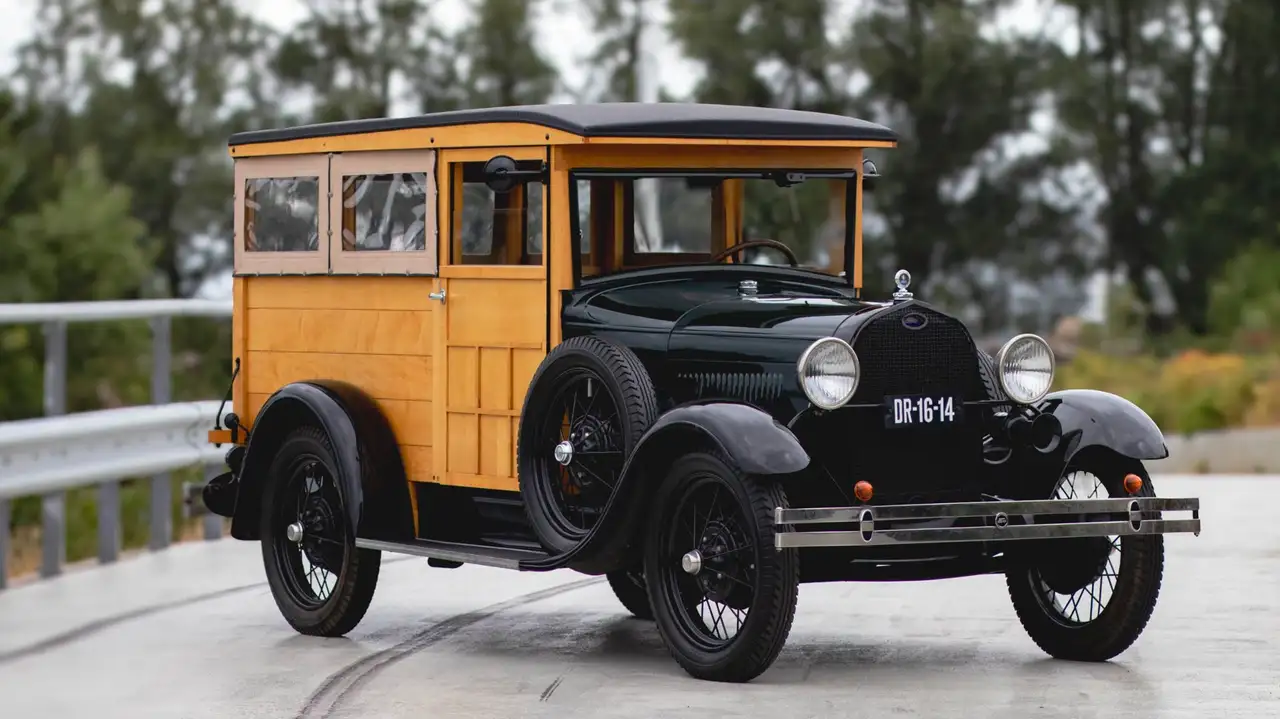 Ford Model A Woody 1928, foto 2