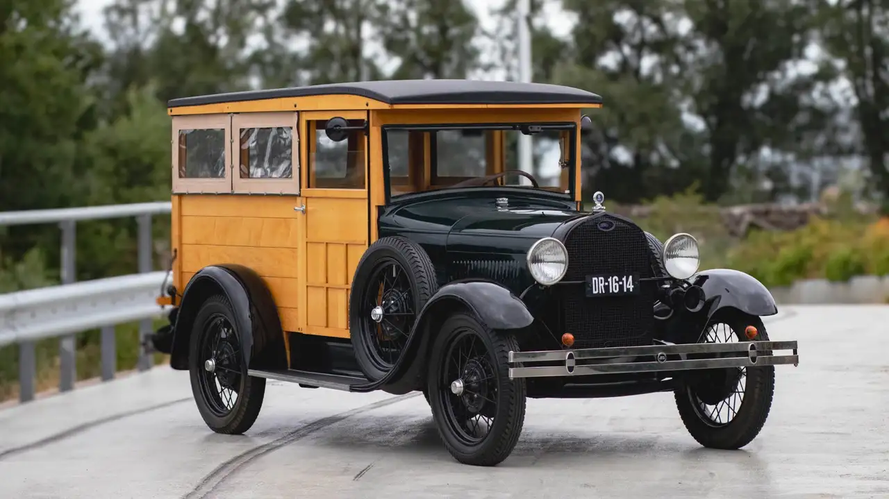 Ford Model A Woody 1928, foto 1