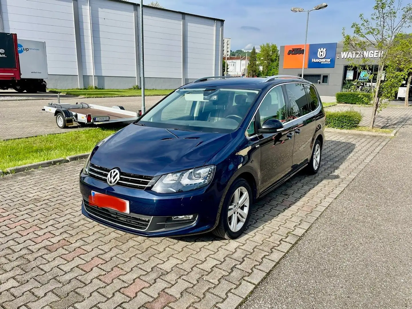 Volkswagen Sharan Allrad 4 Motion Blau - 1