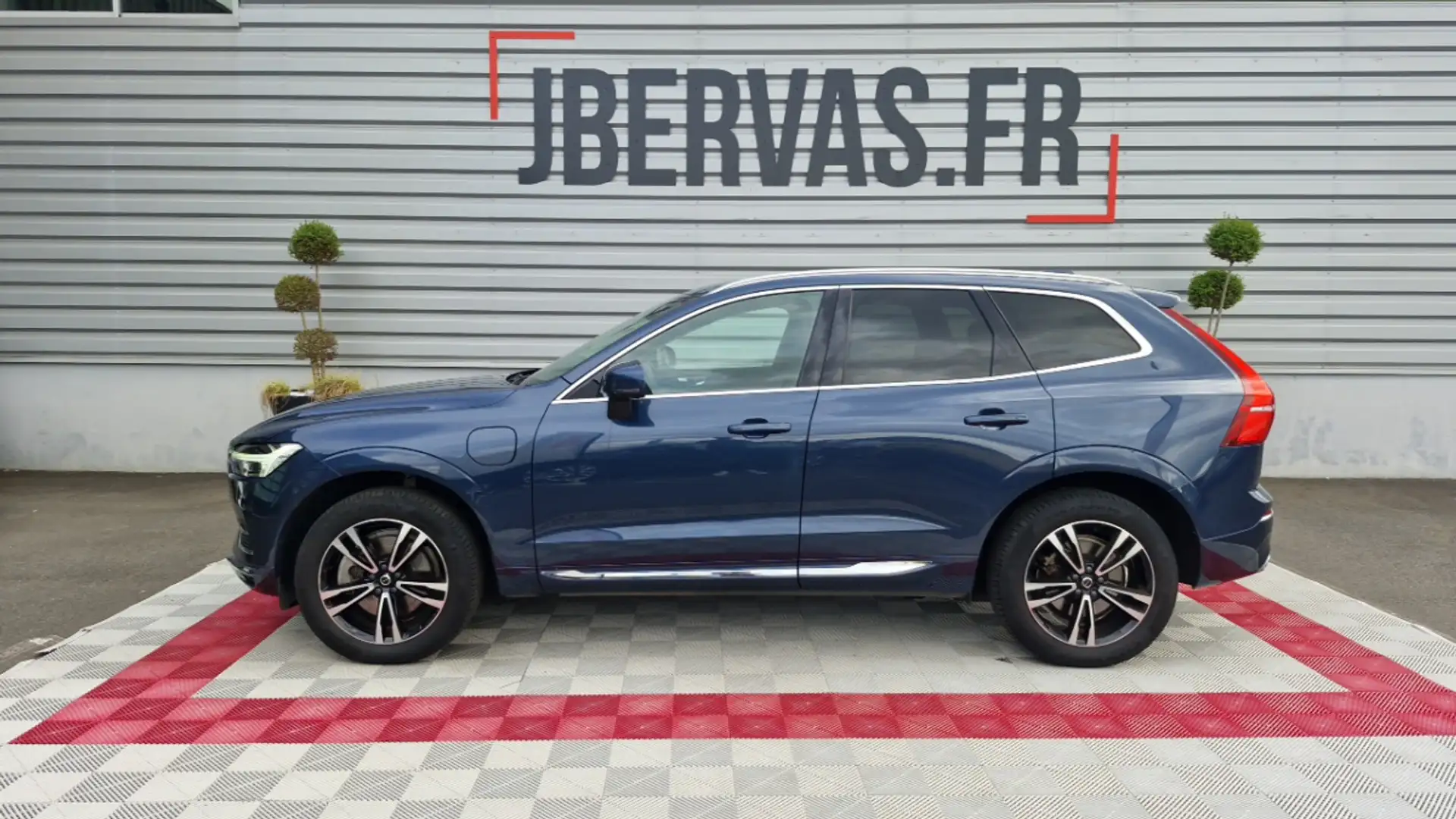Volvo XC60 T6 RECHARGE AWD 253 CH + 87 GEARTRONIC 8 INSCRIPTI Bleu - 1