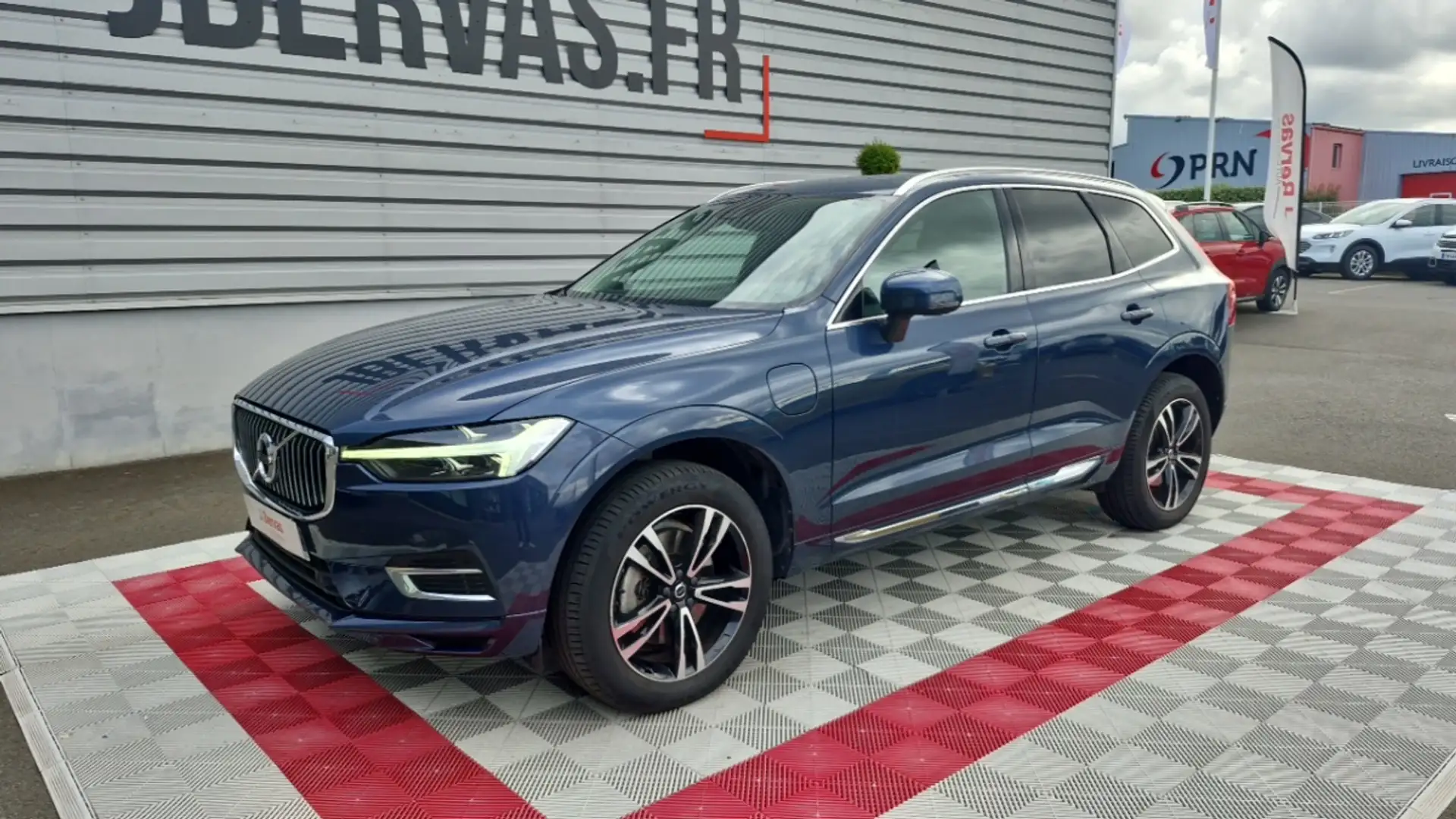 Volvo XC60 T6 RECHARGE AWD 253 CH + 87 GEARTRONIC 8 INSCRIPTI Bleu - 2