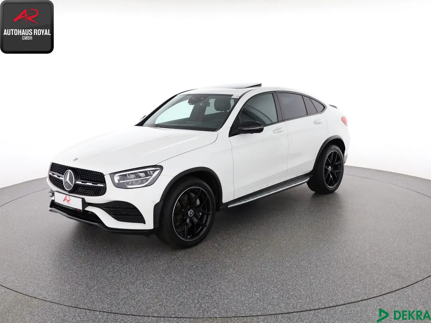 Mercedes-Benz GLC 220 GLC 220 d Coupe 4M AMG NIGHT HUD,360GRAD,KEYLESS Weiß - 1