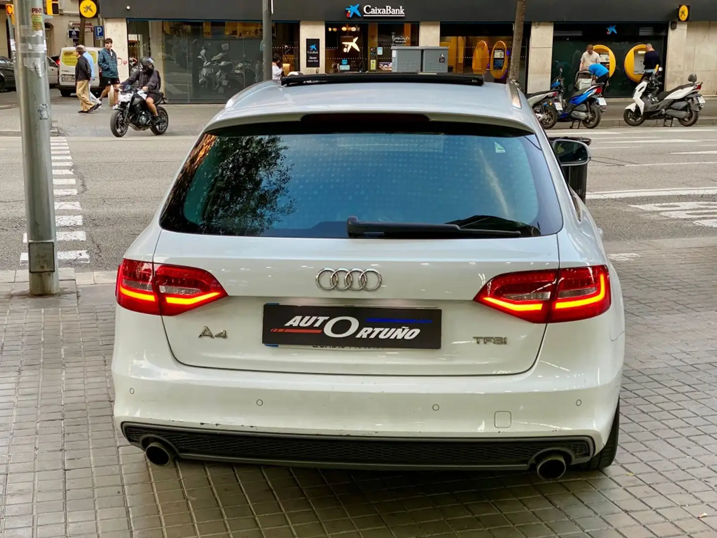 Audi A4 Avant 1.8 TFSI S line edition 170 Blanc - 2