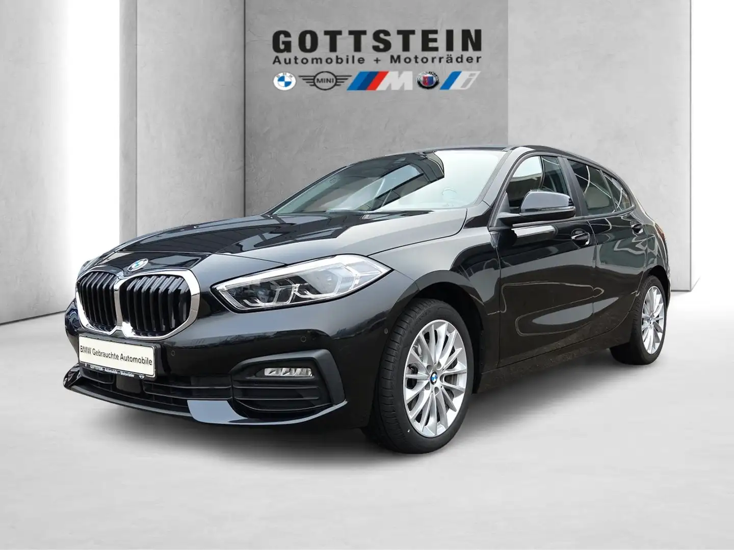 BMW 118 i 5-Türer / Advantage Schwarz - 1