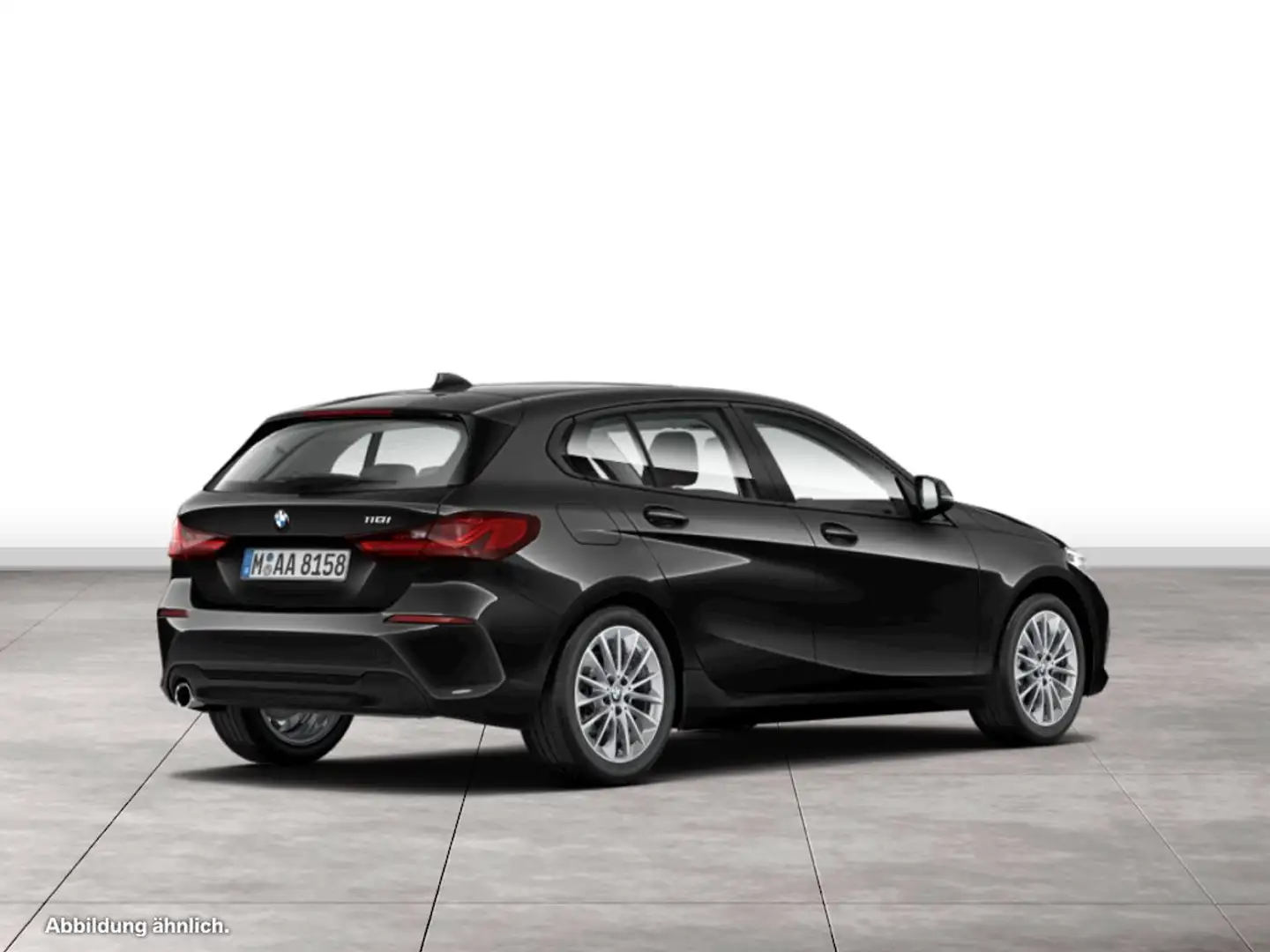 BMW 118 i Modell Advantage Schwarz - 2