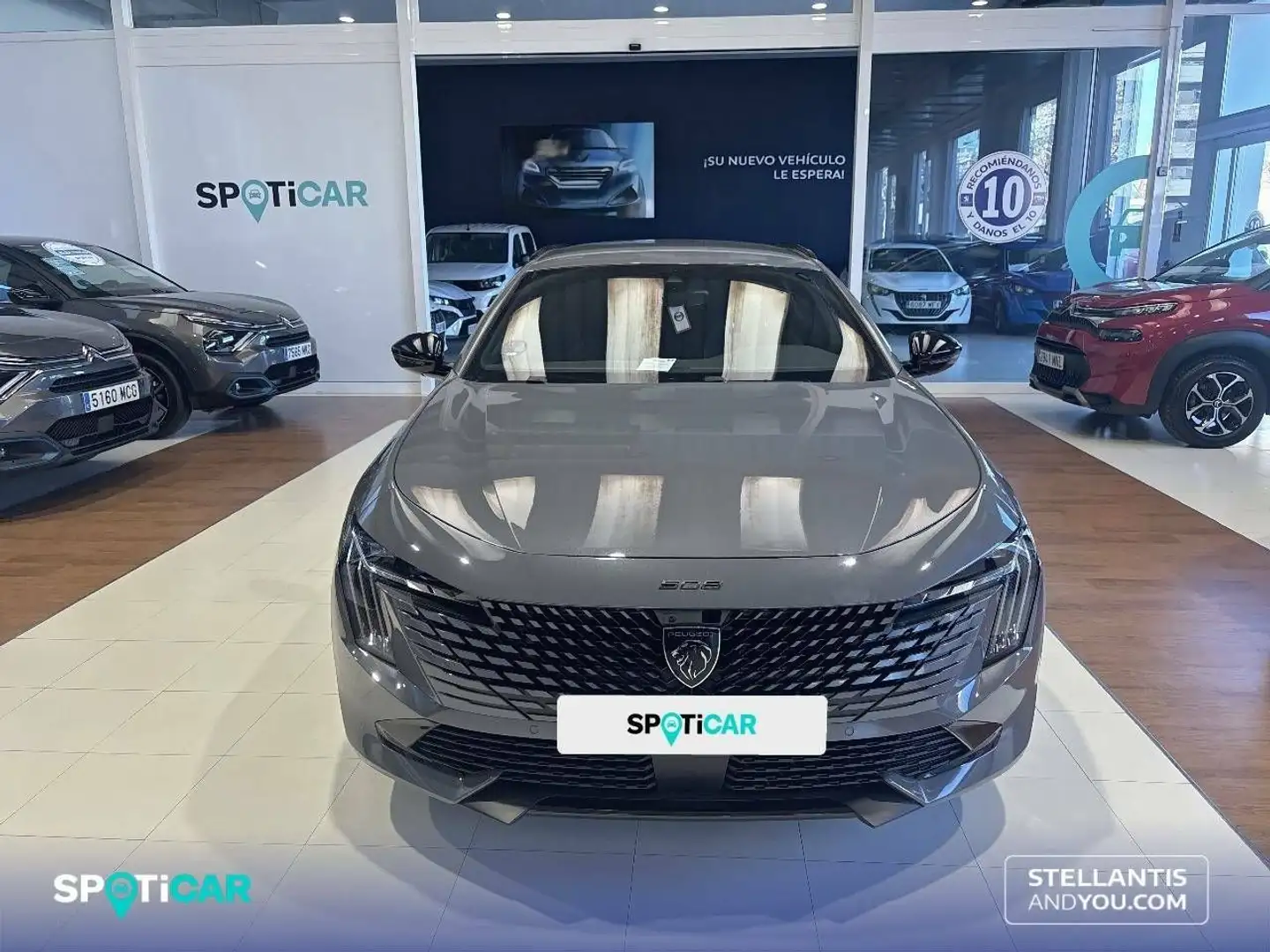 Peugeot 508 SW  HYBRID 225 e-EAT8 GT Gris - 2