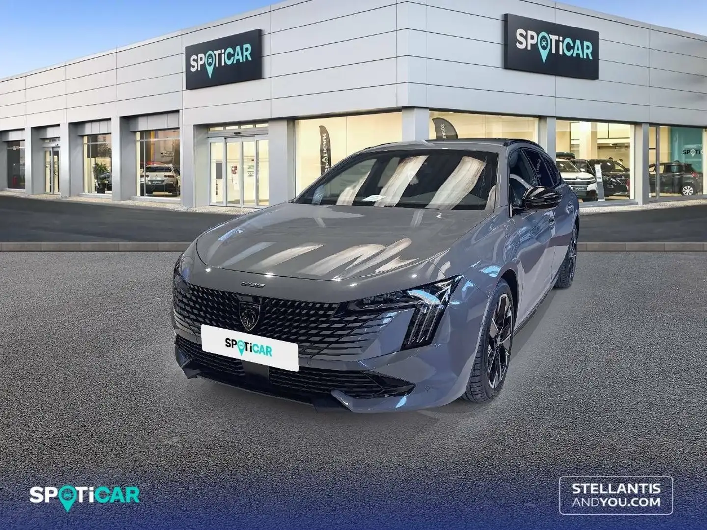 Peugeot 508 SW  HYBRID 225 e-EAT8 GT Gris - 1