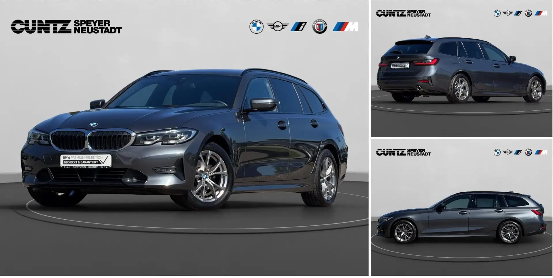 BMW 320 d xDrive Sport Line Driving Assist Anhängerk. Navi Gris - 1