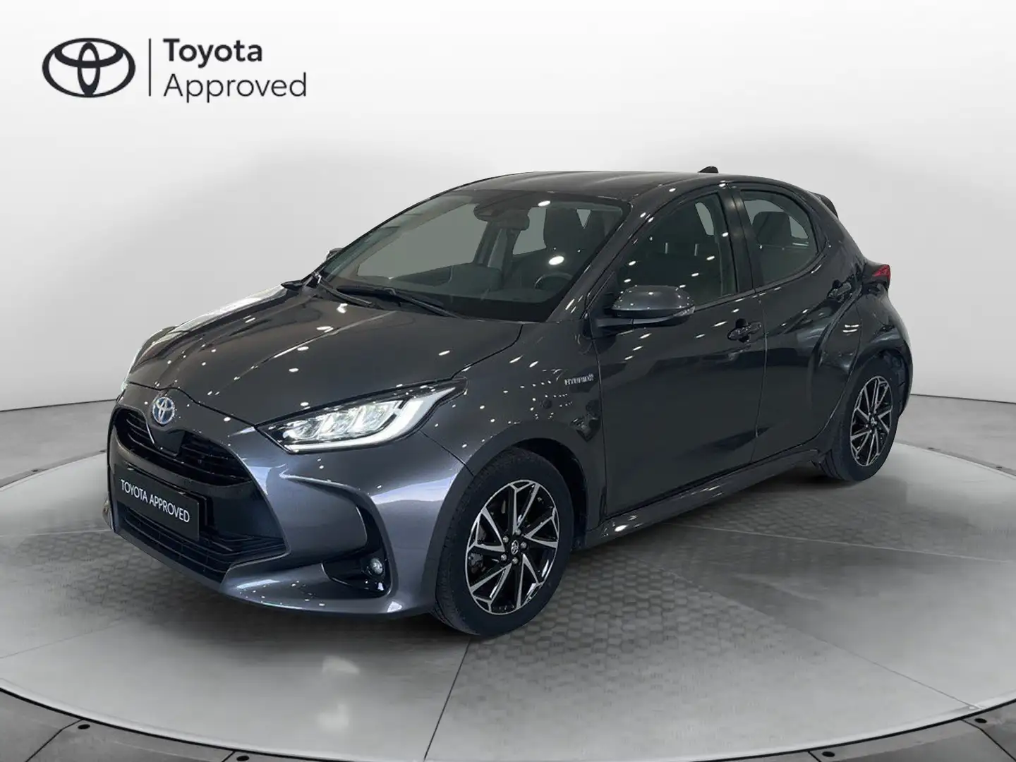 Toyota Yaris 1.5 Hybrid 5 porte Trend Grigio - 1