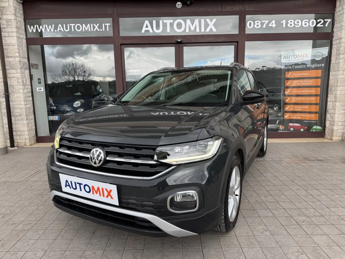 Volkswagen T-Cross 1.0 Tsi Advanced 115cv Grigio - 1