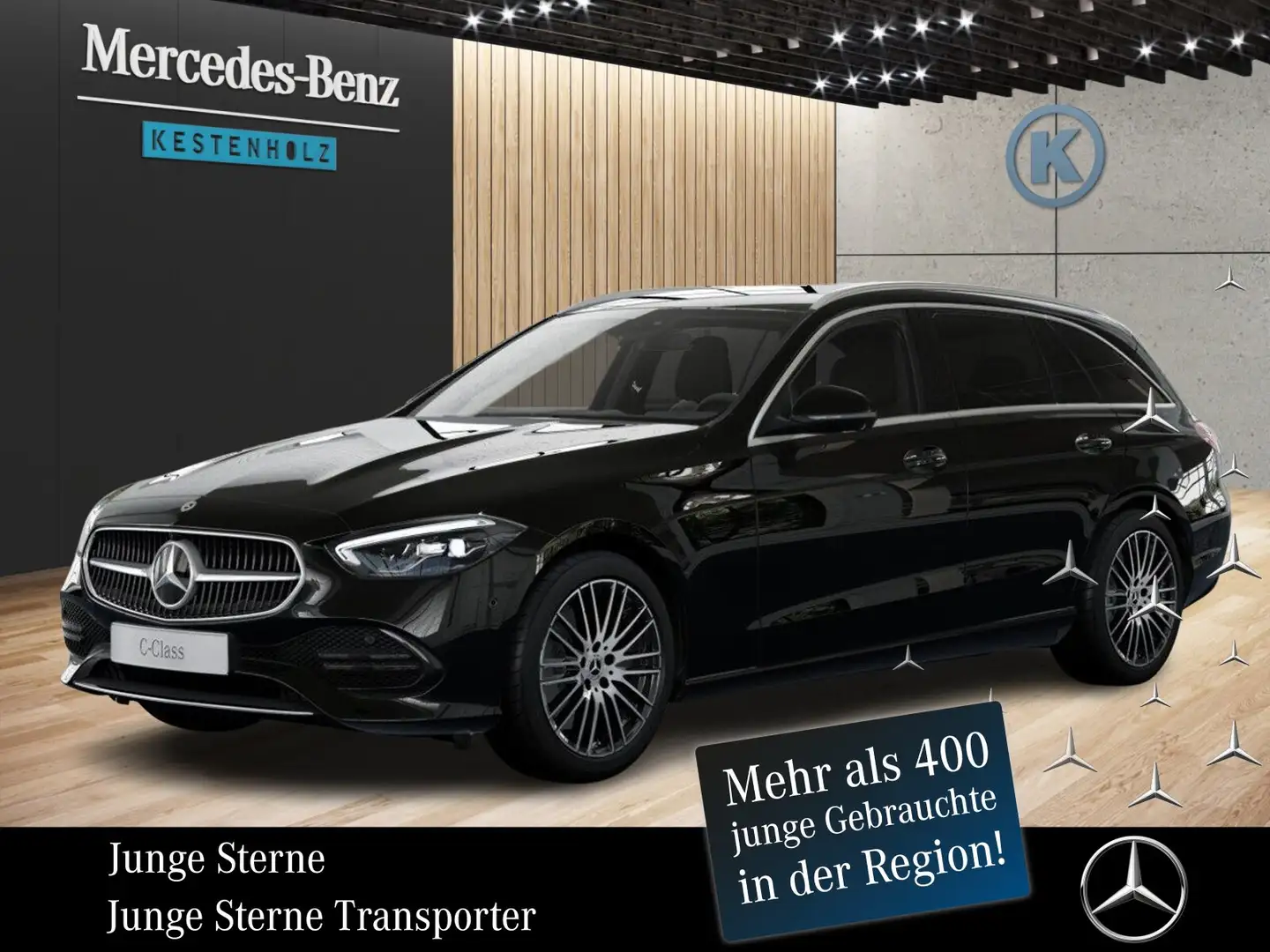 Mercedes-Benz C 200 C 200 T AVANTGARDE°ADV+°360°MEMO°AHK°TWA°EDW° Schwarz - 1