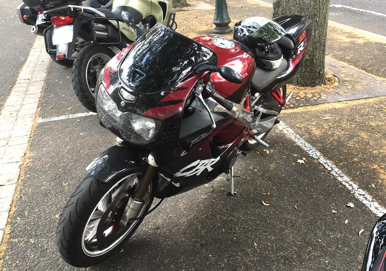 Honda CBR 900 fireblade Negro - 2