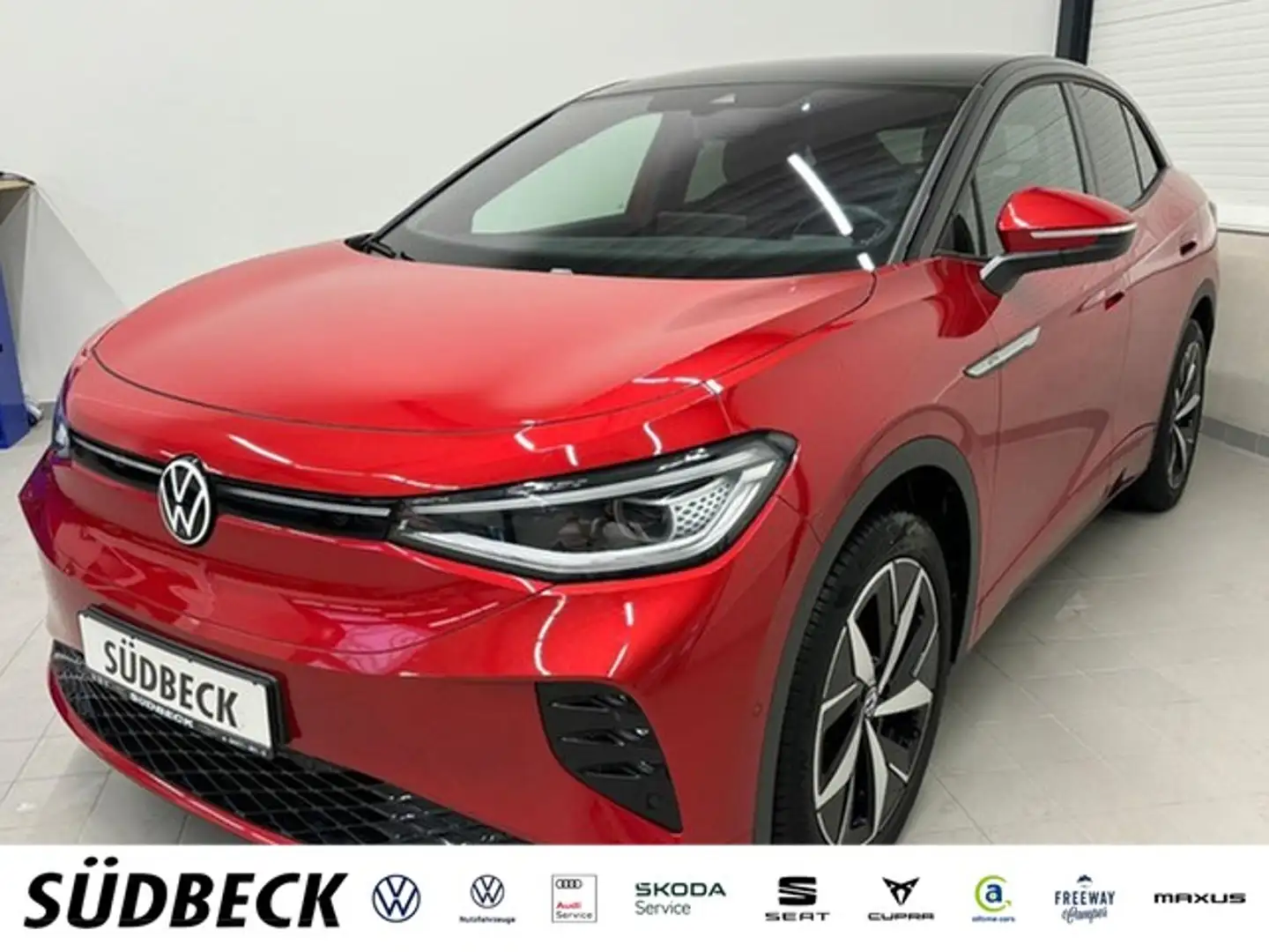 Volkswagen ID.5 GTX 4Motion MATRIX+ACC+PANO+HUD+360° Roşu - 1